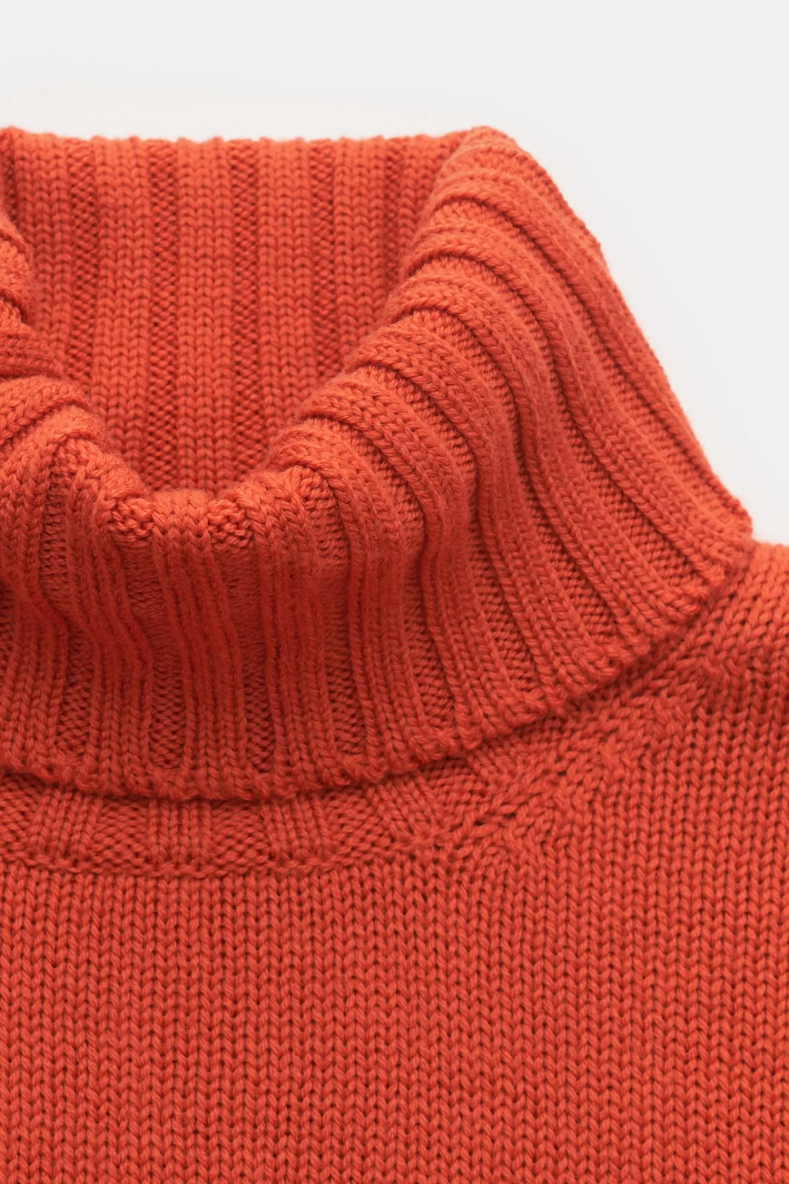 Merino Turtleneck Jumper Orange^Hindustrie Clearance