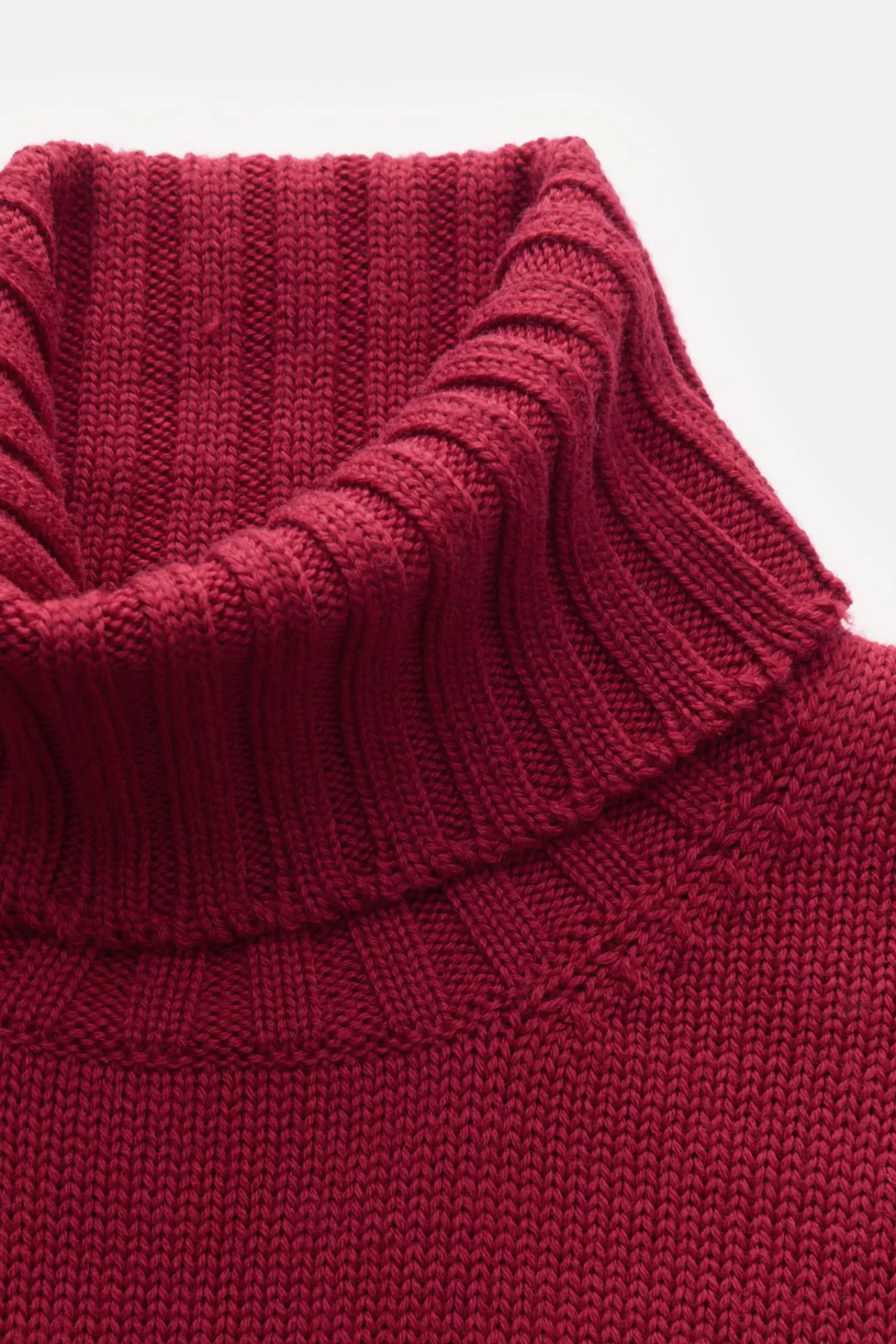 Merino Turtleneck Jumper Red^Hindustrie Online