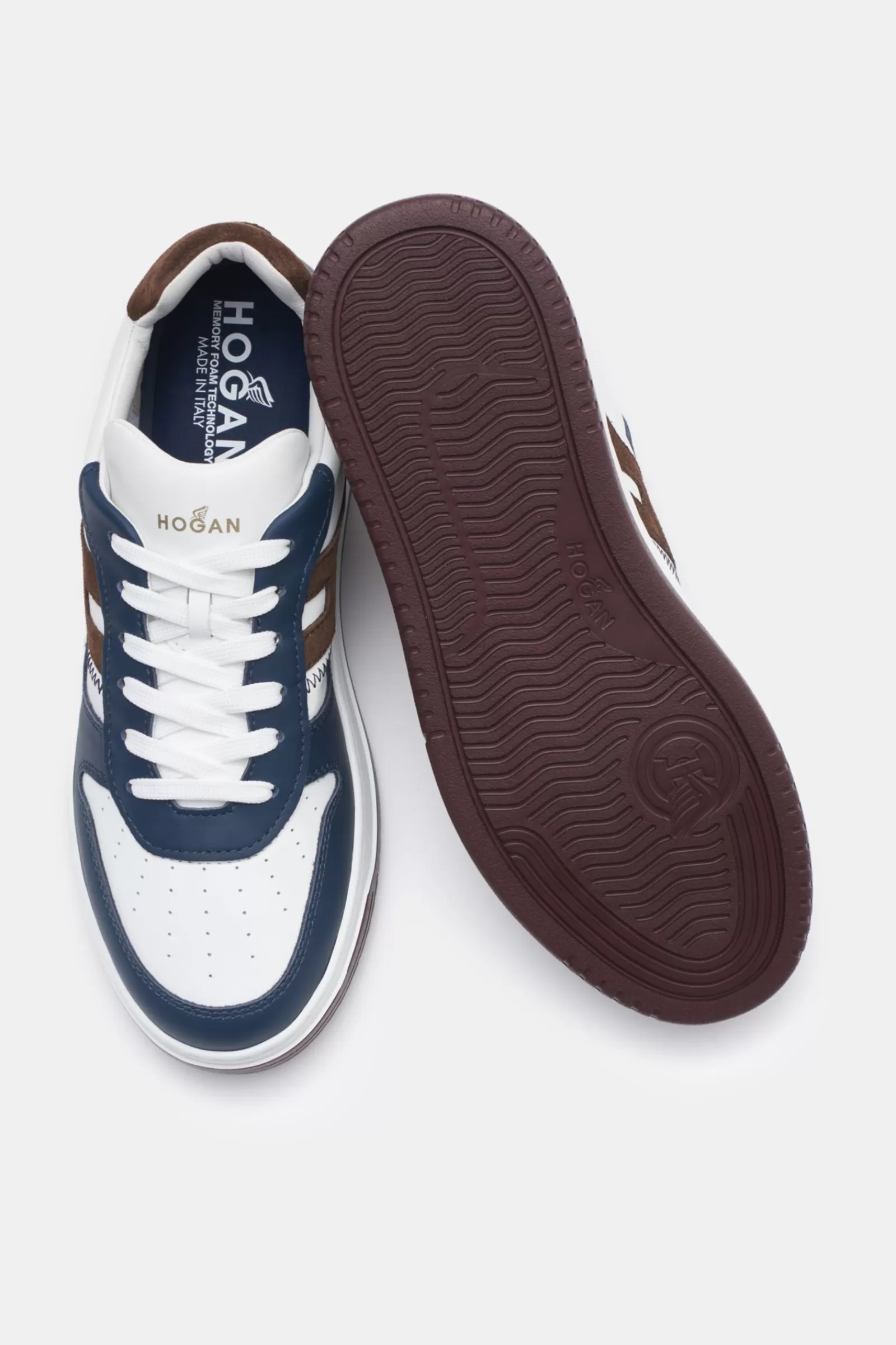 Sneakers 'H630' White/Navy/Brown^Hogan Clearance