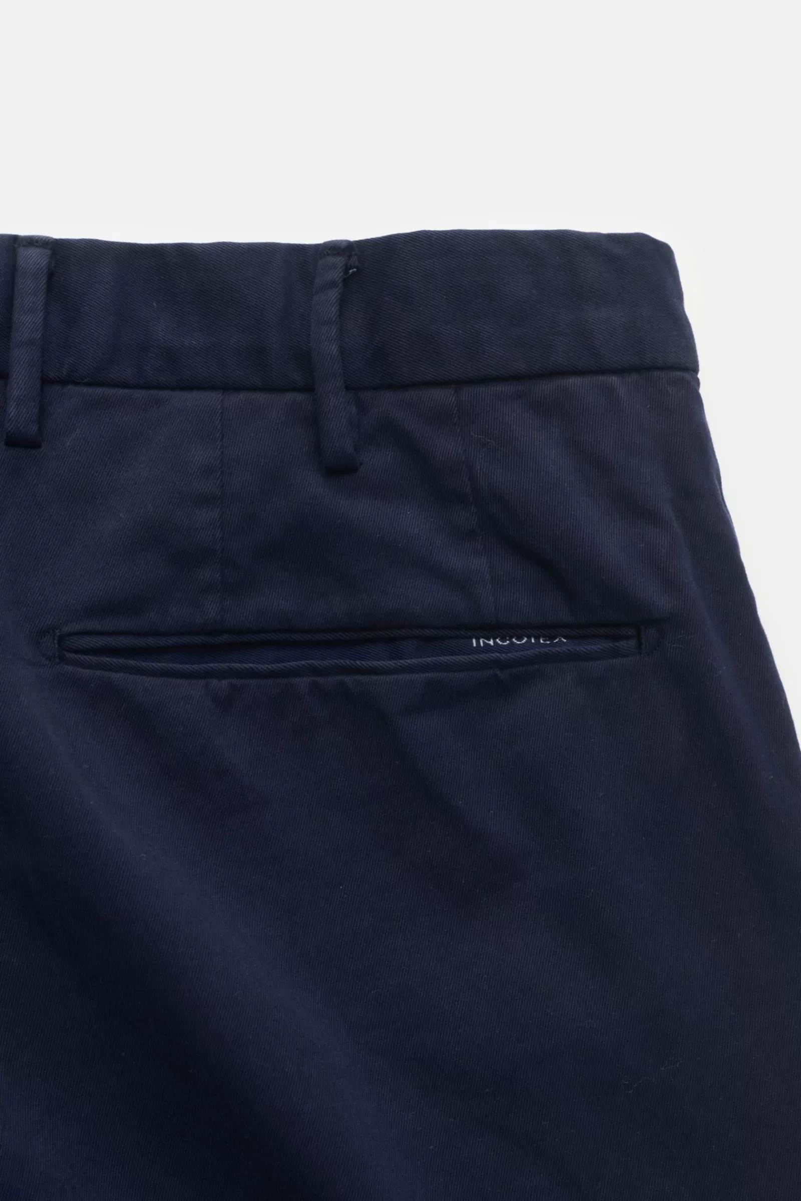 Chinos 'slim Fit' Dark Blue>Incotex Sale