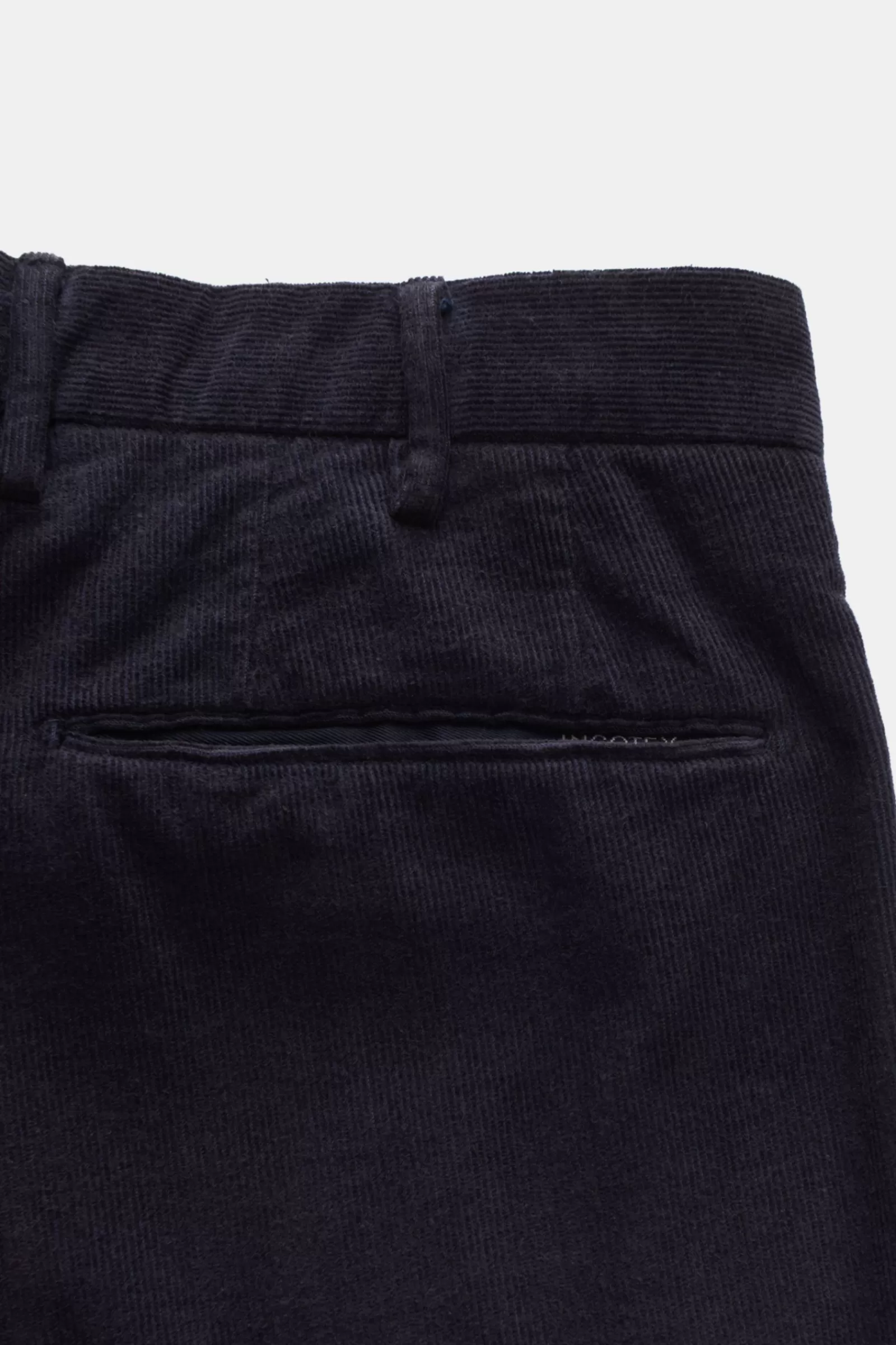 Corduroy Trousers Navy>Incotex New