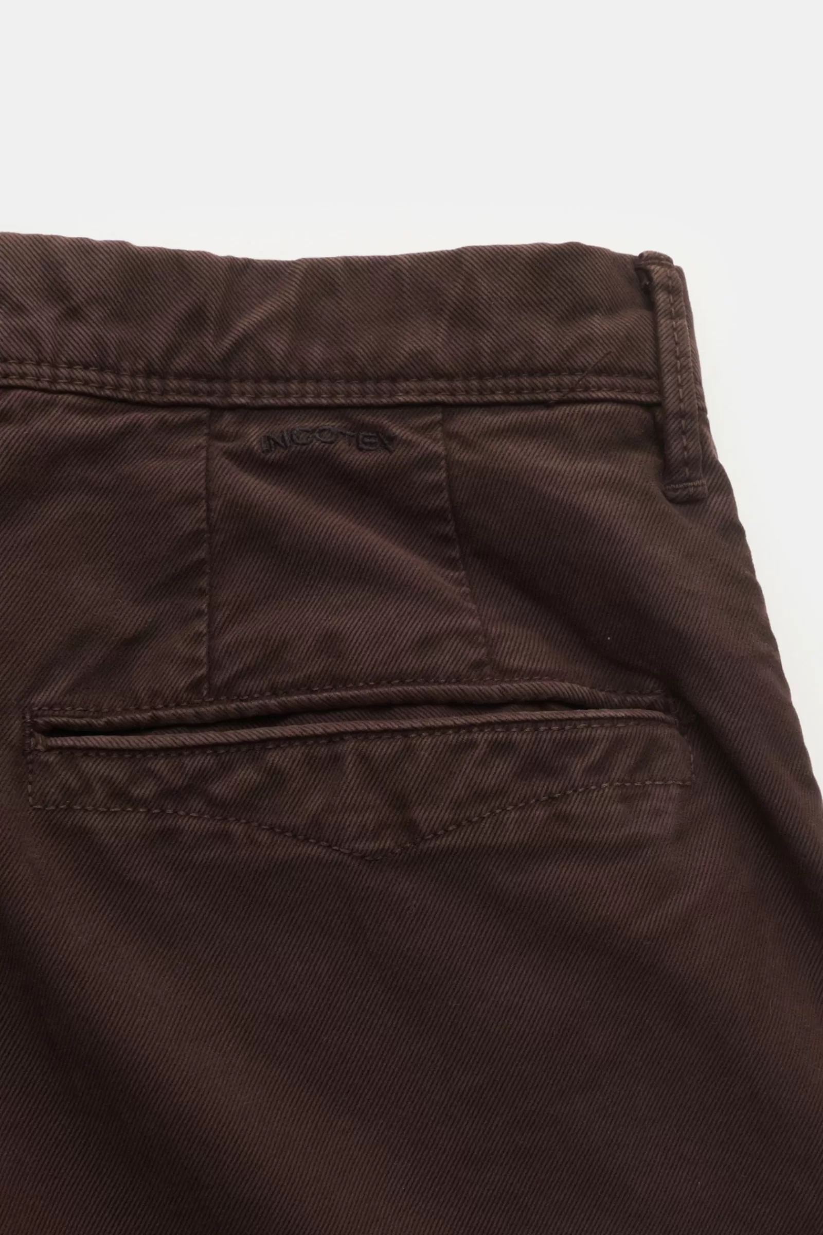 Trousers 'slim Fit' Brown>Incotex Slacks New