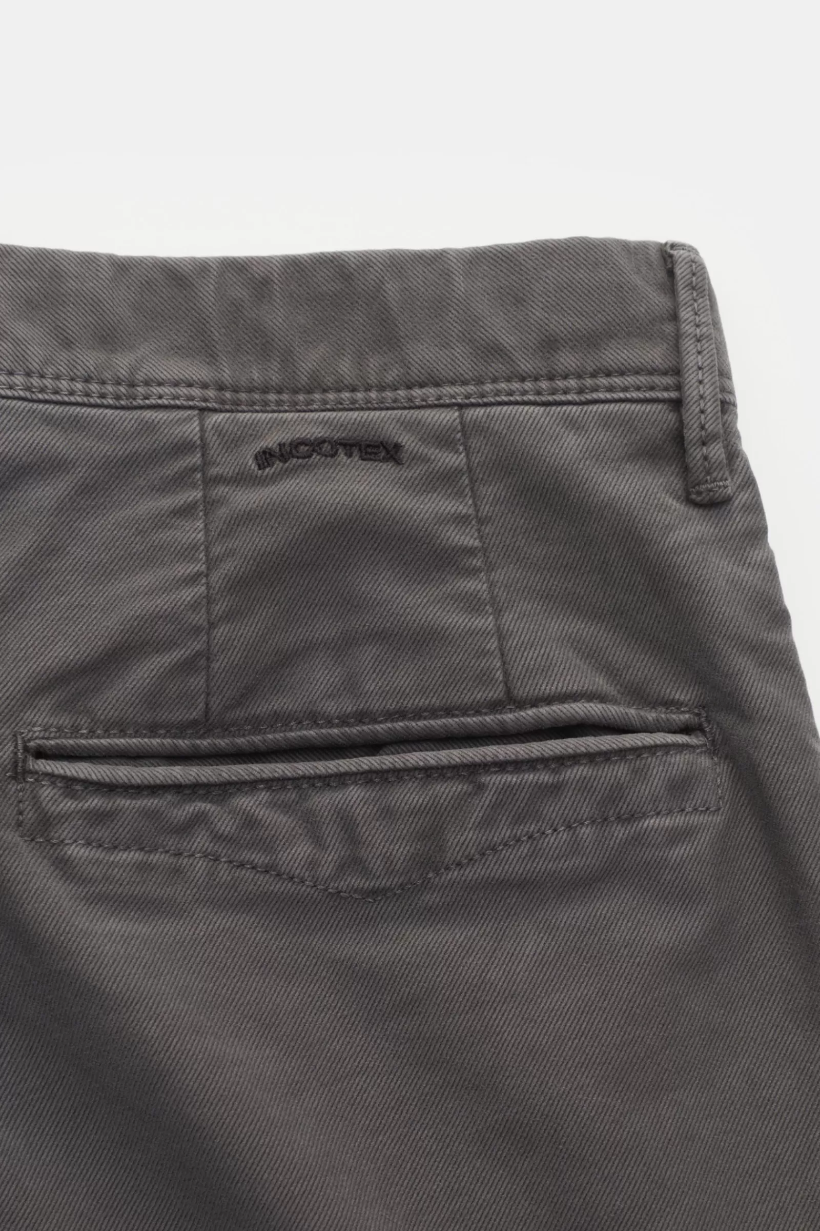 Trousers 'slim Fit' Grey>Incotex Slacks Flash Sale