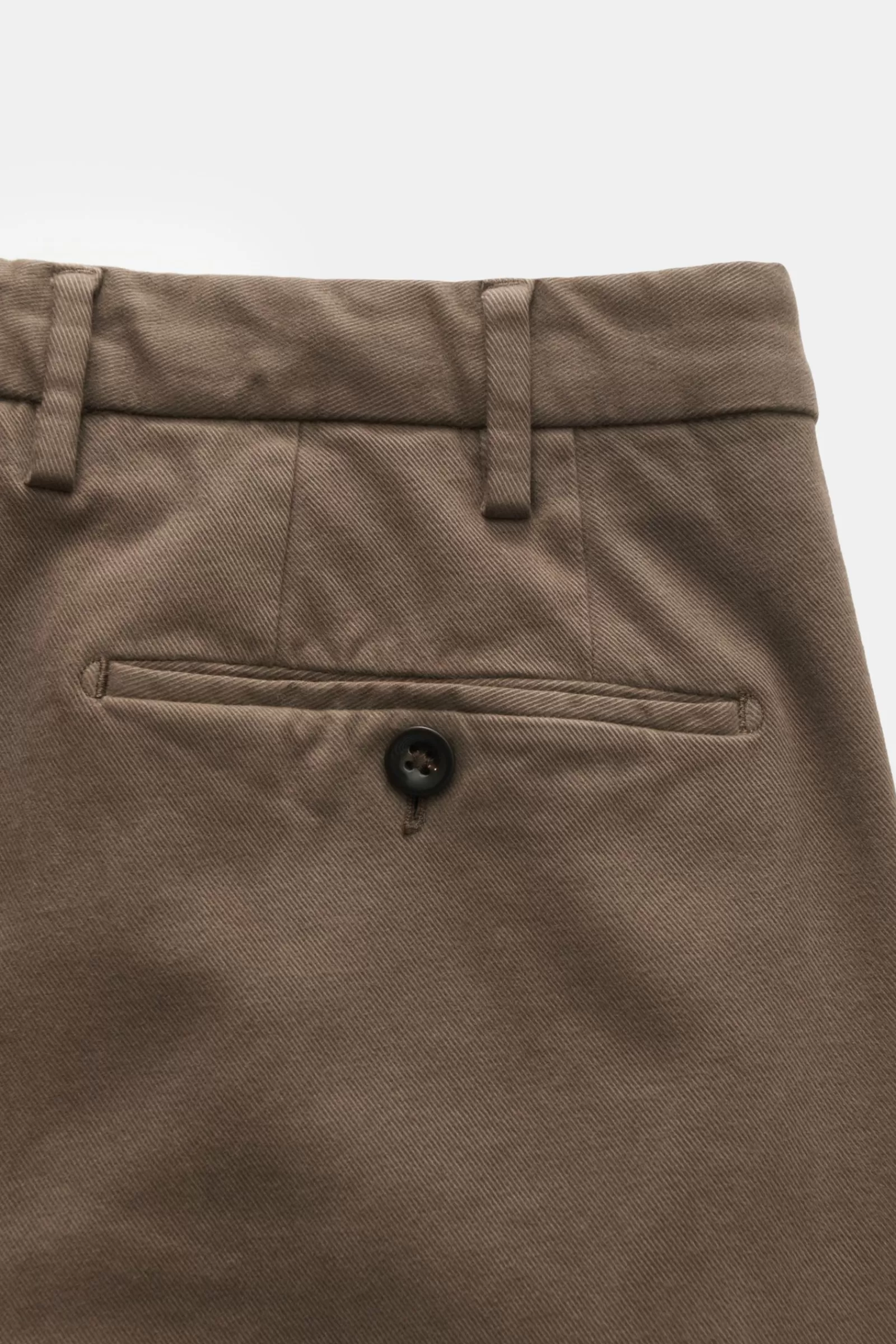 Trousers 'Tapered Fit' Brown>Incotex Cheap