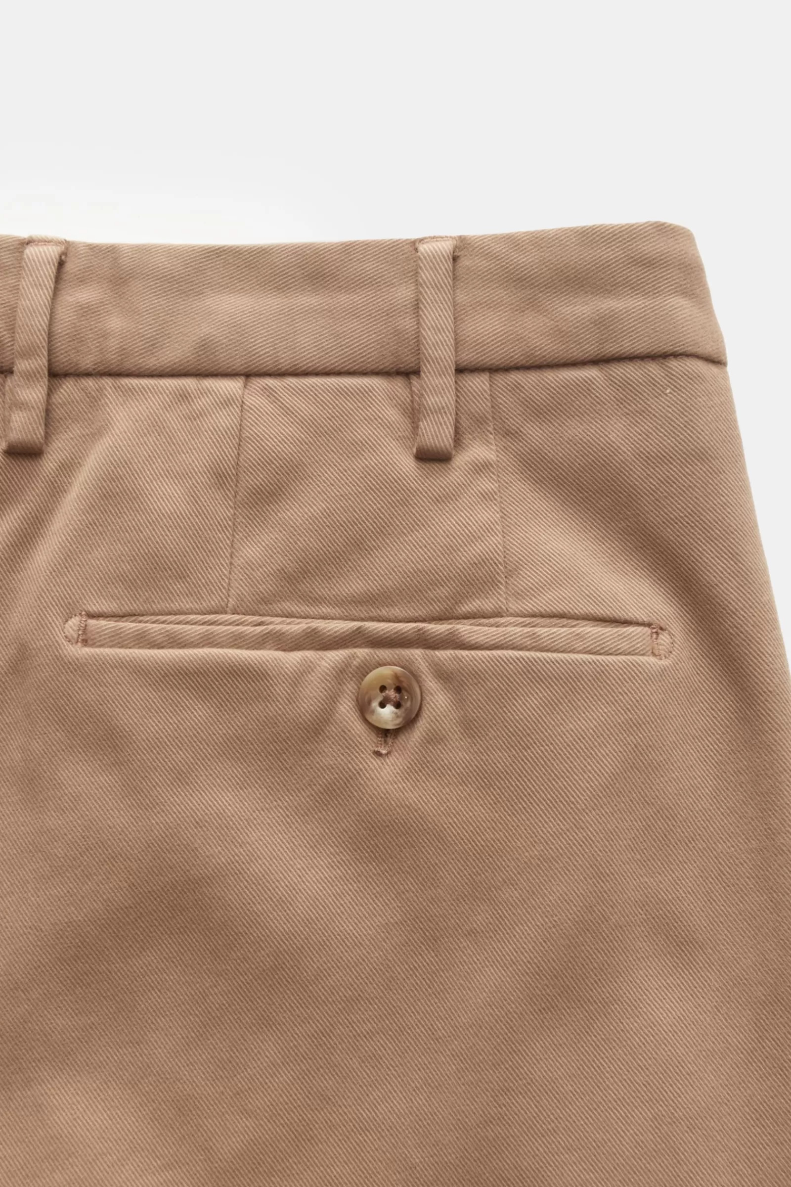 Trousers 'Tapered Fit' Light Brown>Incotex Best Sale