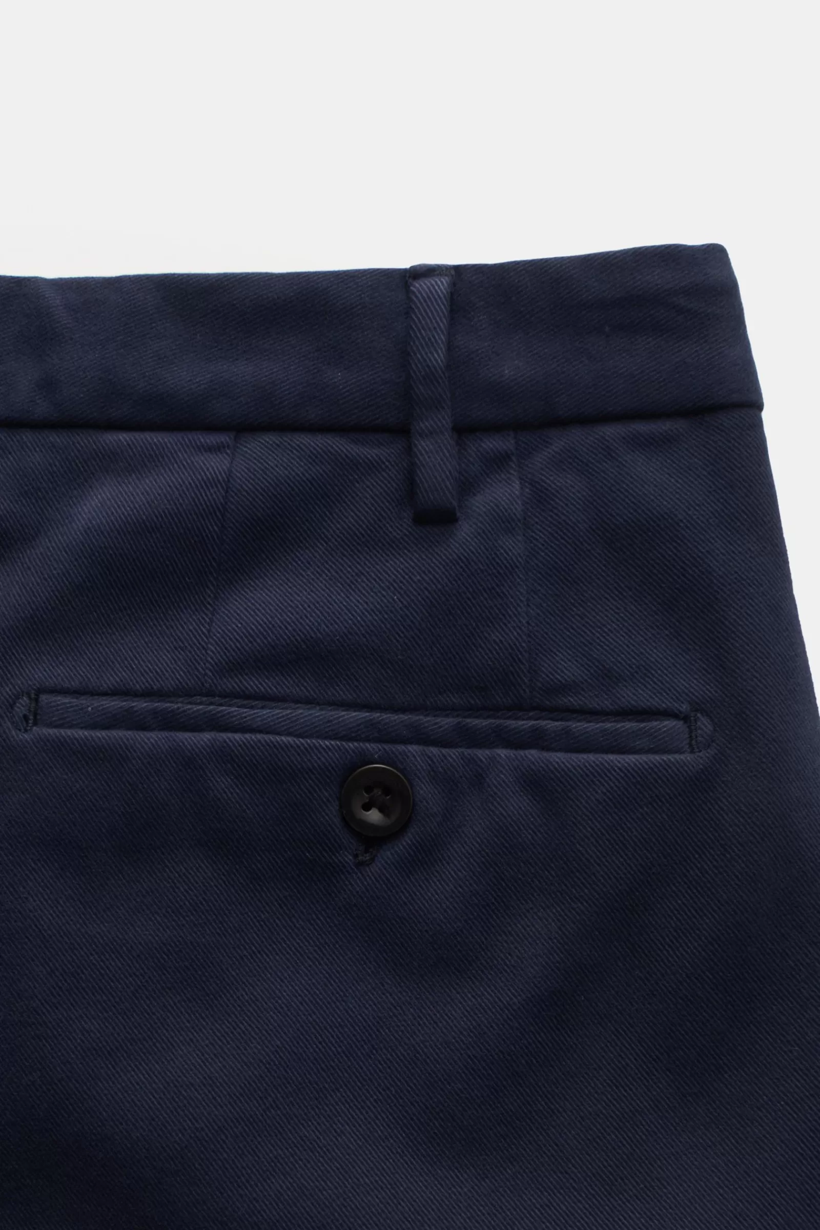 Trousers 'Tapered Fit' Navy>Incotex Online