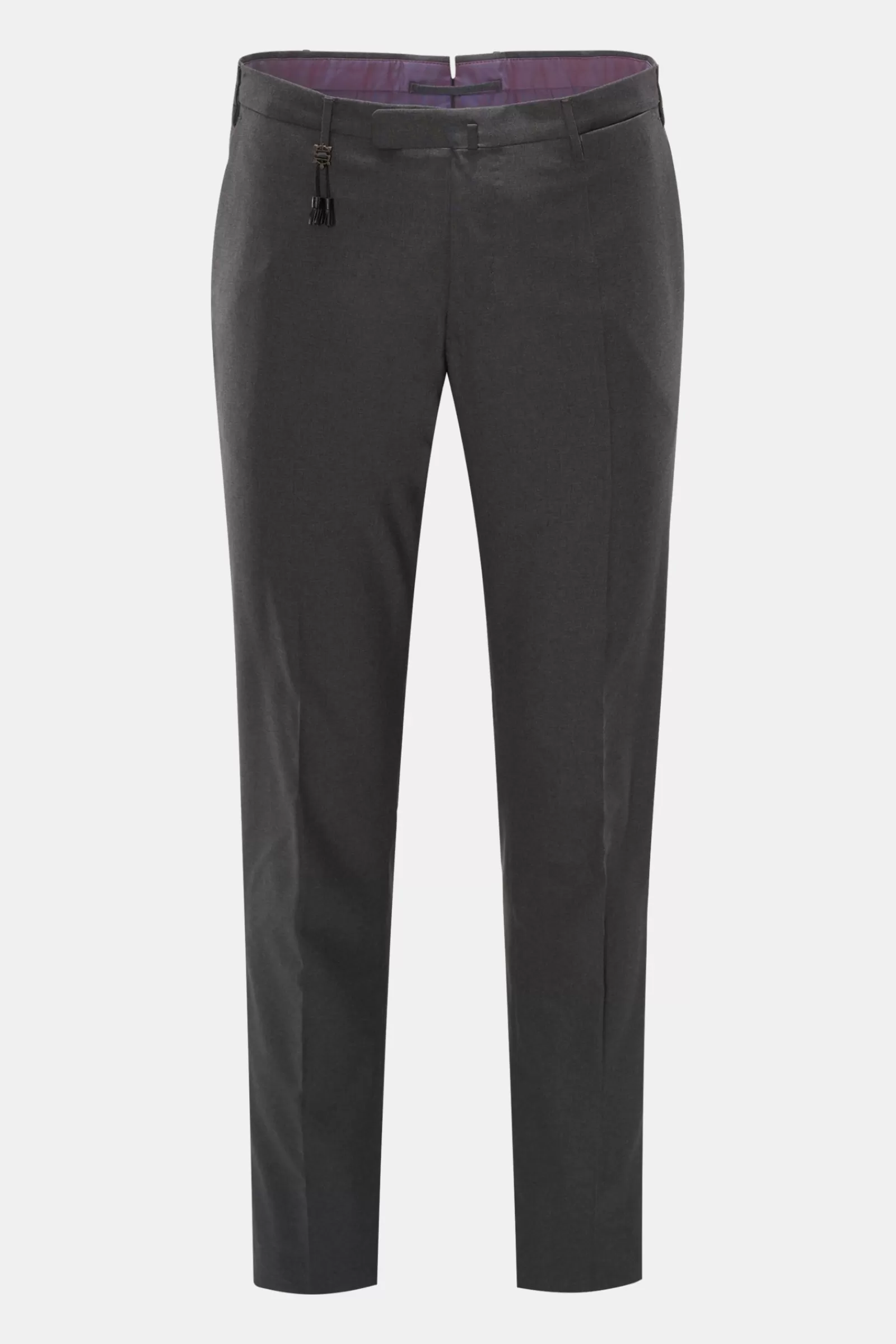 Wool Trousers Anthracite>Incotex Flash Sale