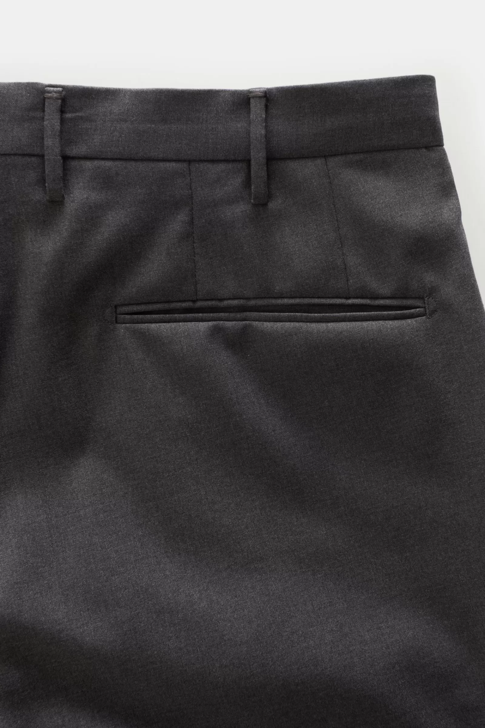 Wool Trousers Anthracite>Incotex Flash Sale