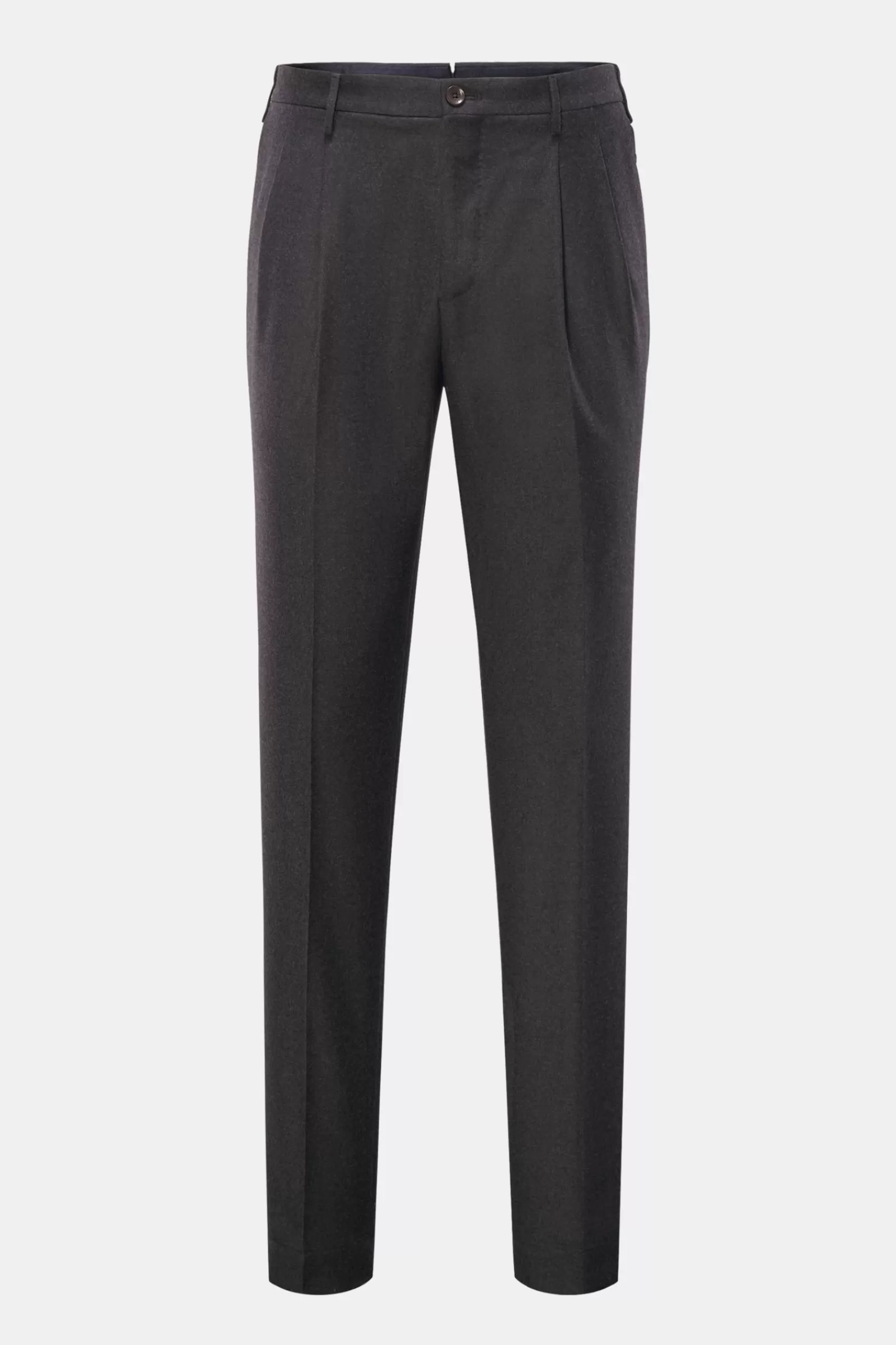 Wool Trousers Dark Grey>Incotex Cheap