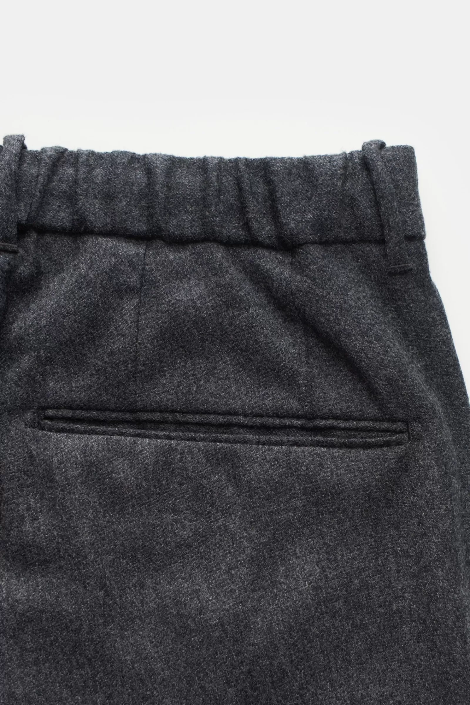 Wool Trousers Dark Grey>Incotex Cheap