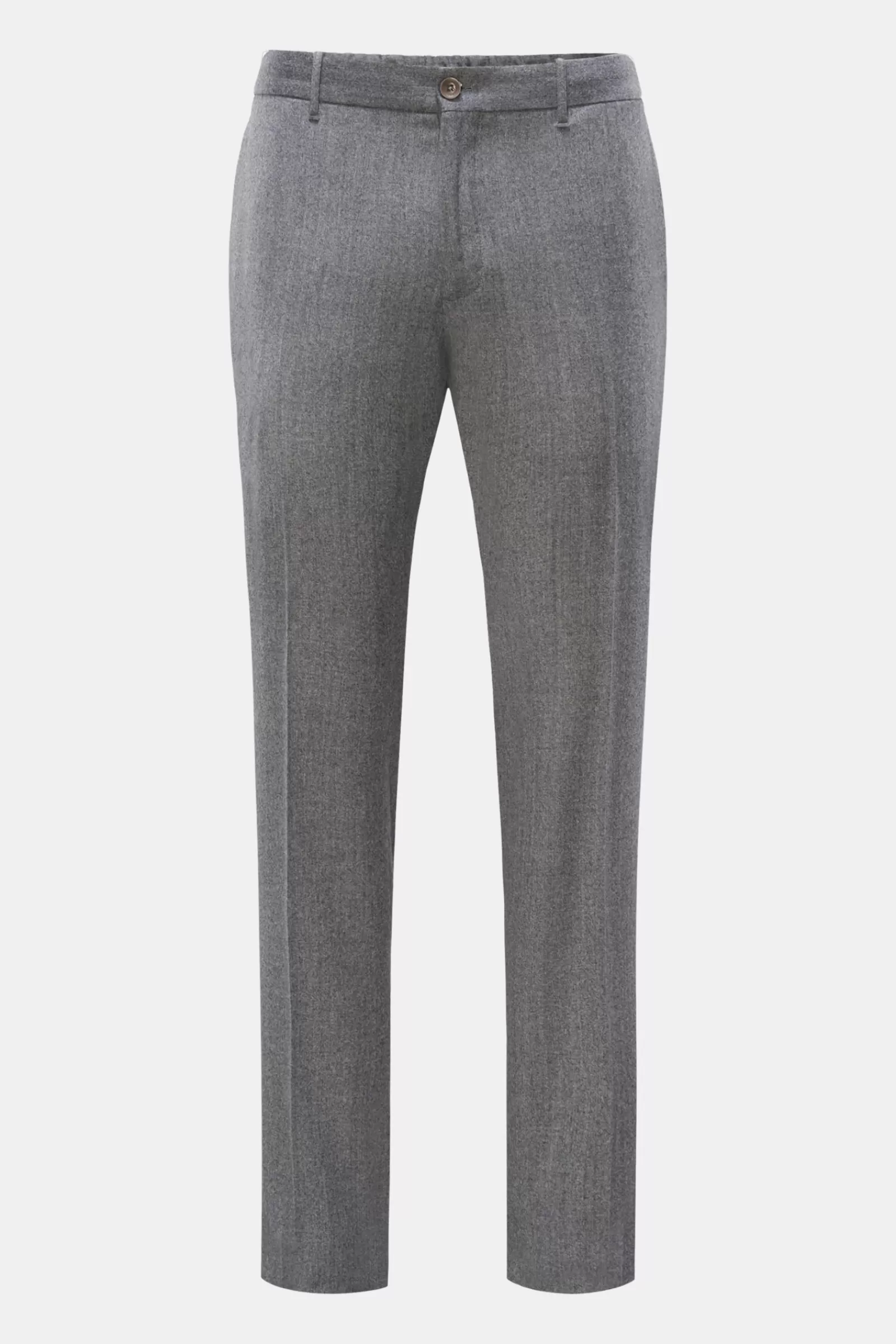 Wool Trousers Grey>Incotex Shop