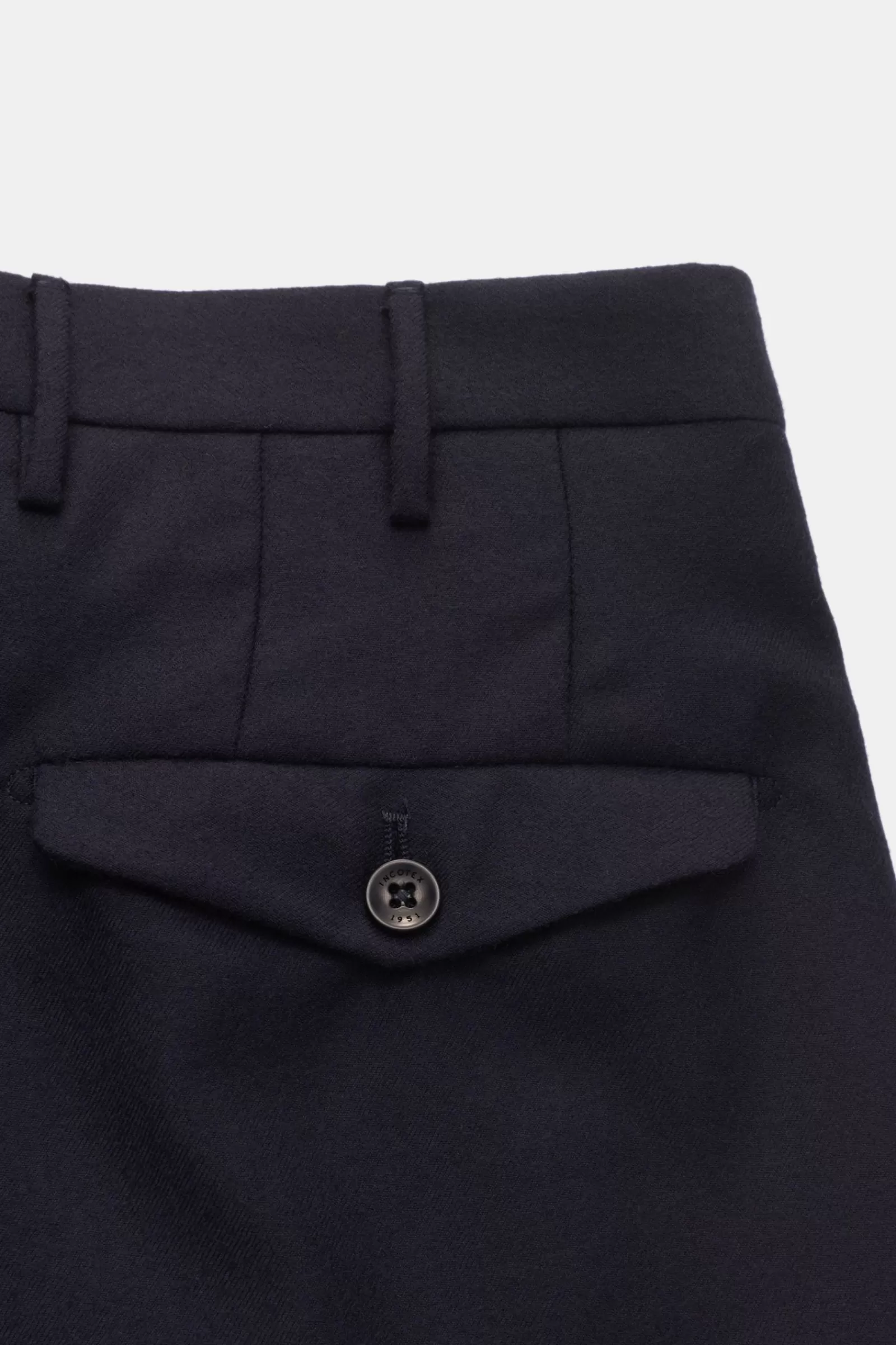 Wool Trousers Navy>Incotex Cheap