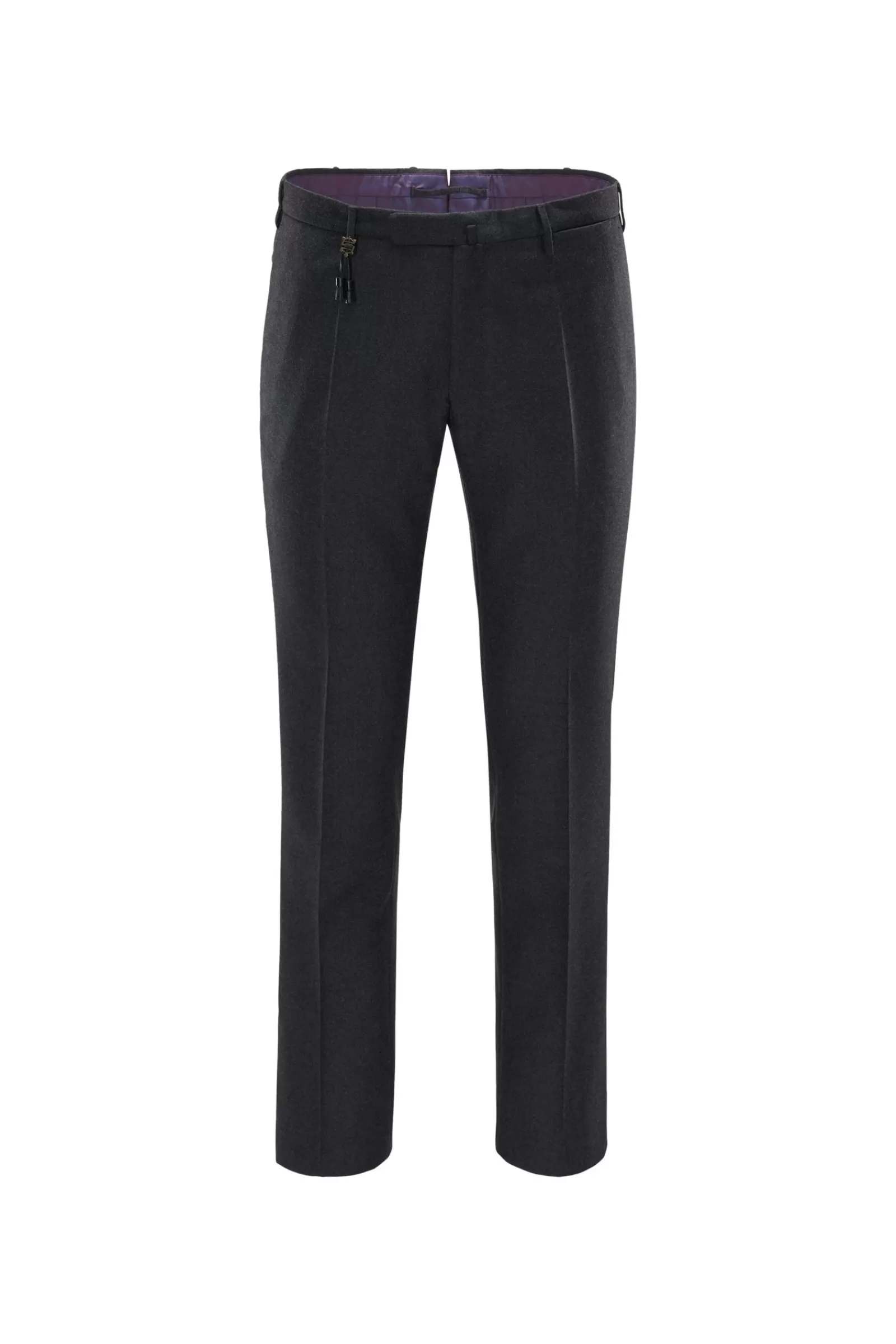 Wool Trousers 'slim Fit' Dark Grey>Incotex Sale