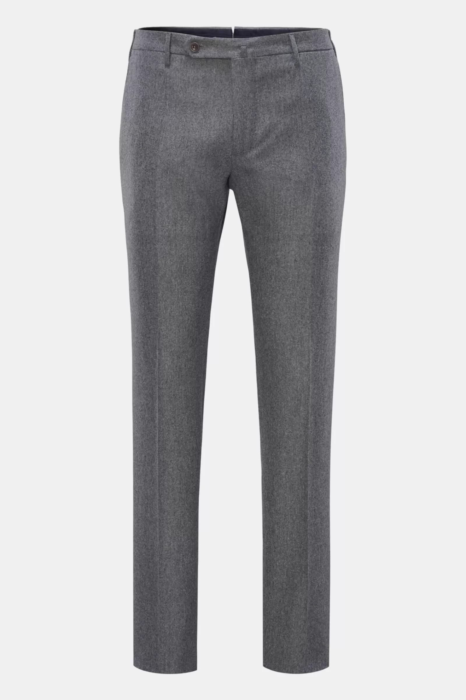 Wool Trousers 'slim Fit' Grey>Incotex Cheap