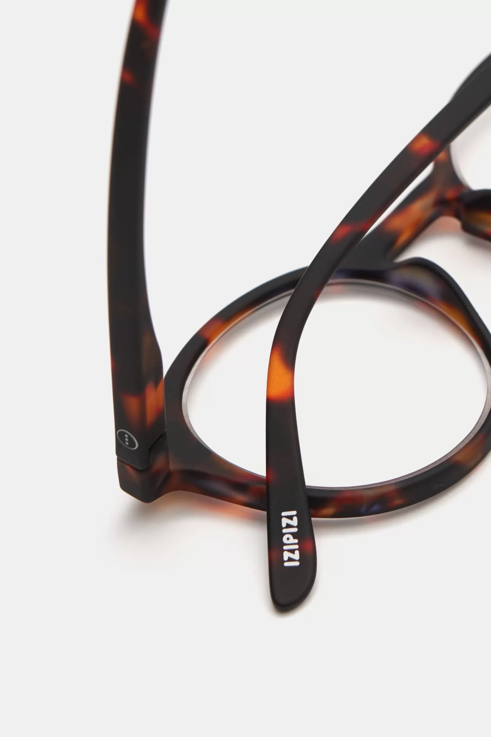 Reading Glasses '#D' Dark Brown Patterned^IZIPIZI Store