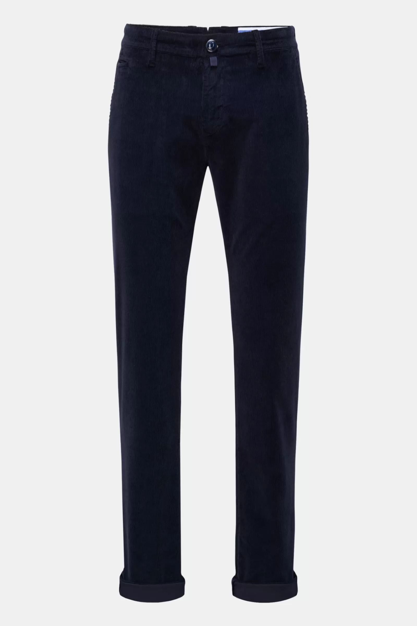 Corduroy Trousers 'Bobby' Navy>Jacob Cohen Best Sale