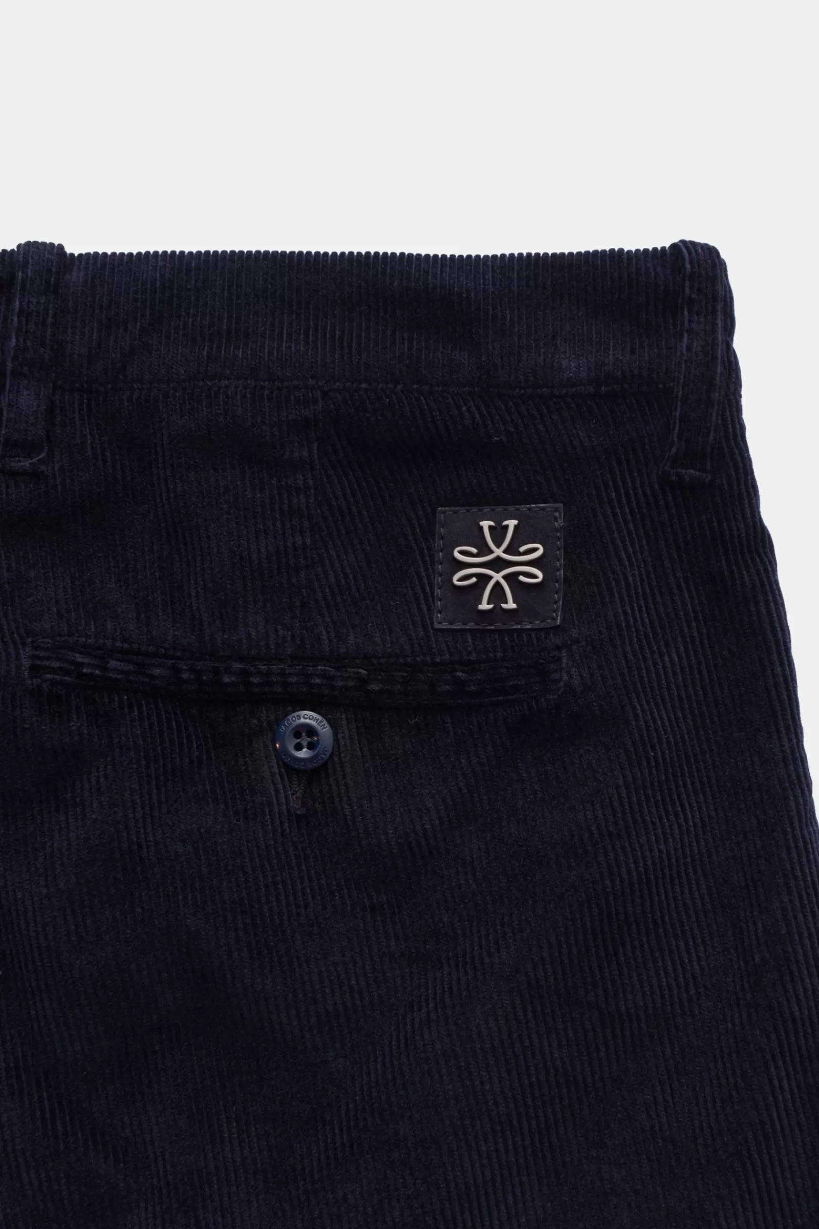 Corduroy Trousers 'Bobby' Navy>Jacob Cohen Best Sale