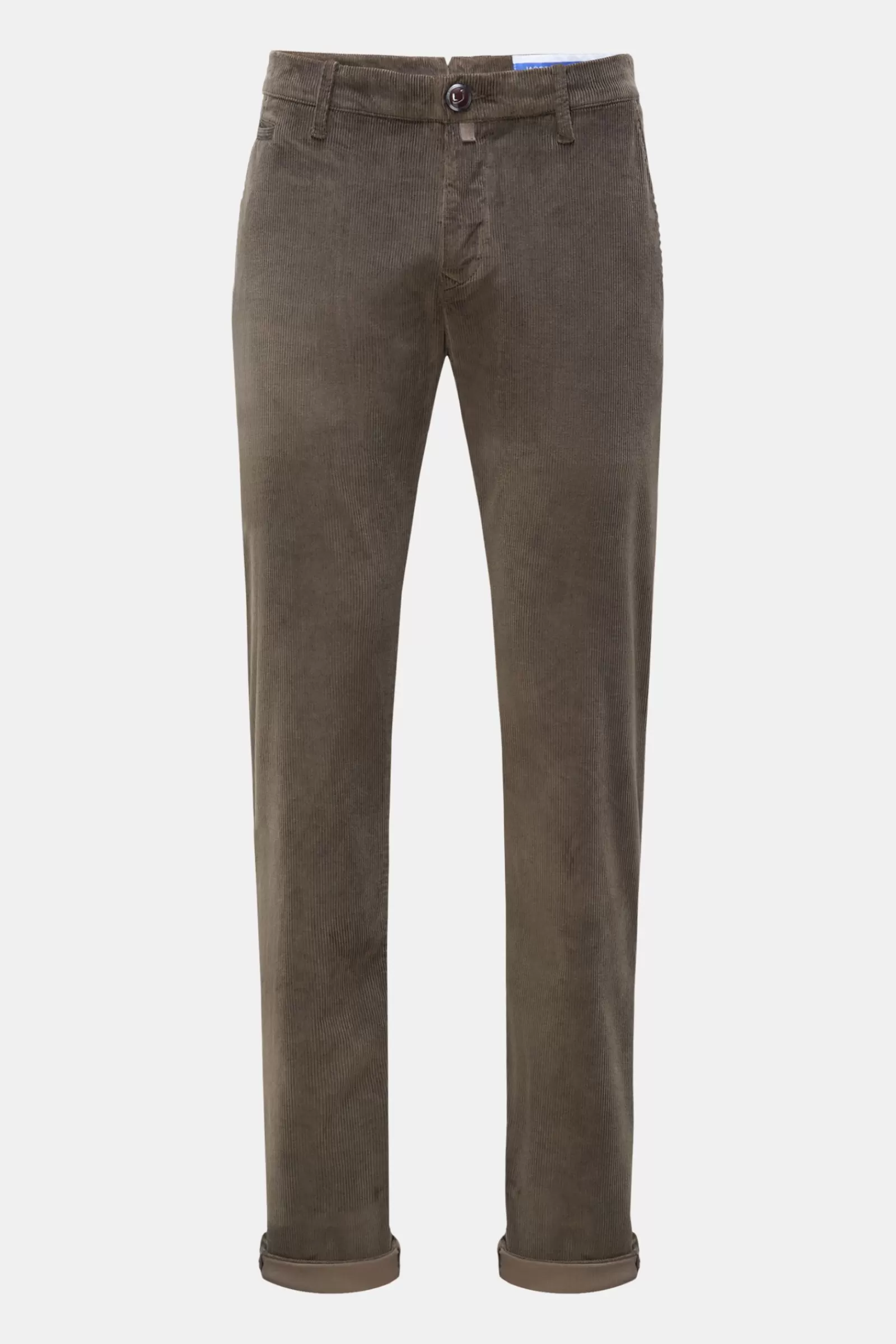 Corduroy Trousers 'Bobby' Olive>Jacob Cohen Discount