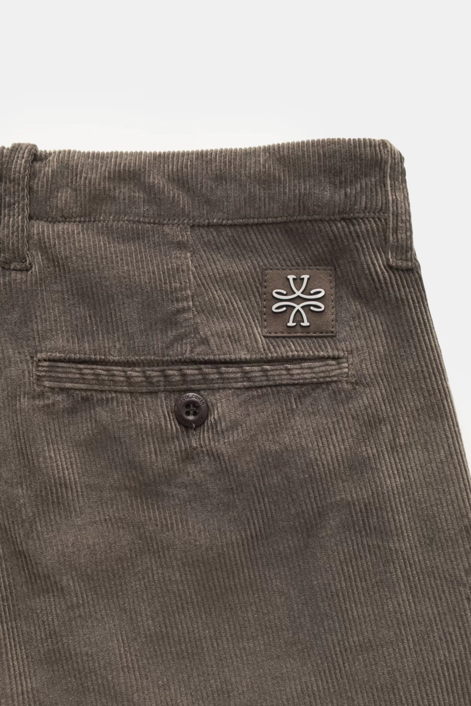 Corduroy Trousers 'Bobby' Olive>Jacob Cohen Discount