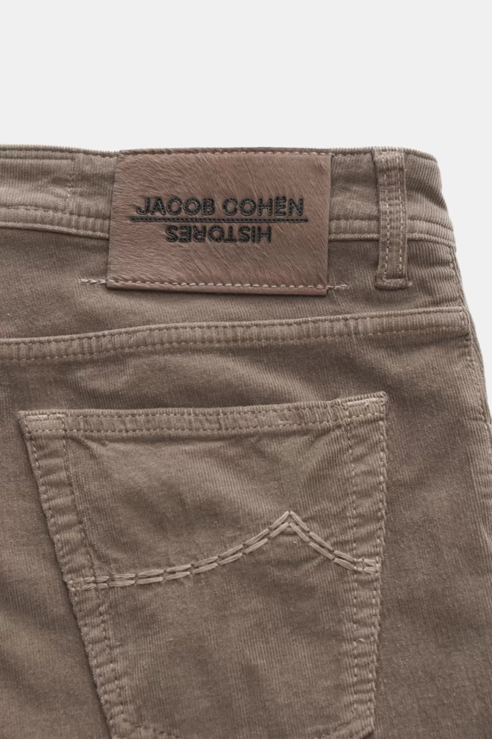 Corduroy Trousers 'scott' Grey-Brown>Jacob Cohen Cheap