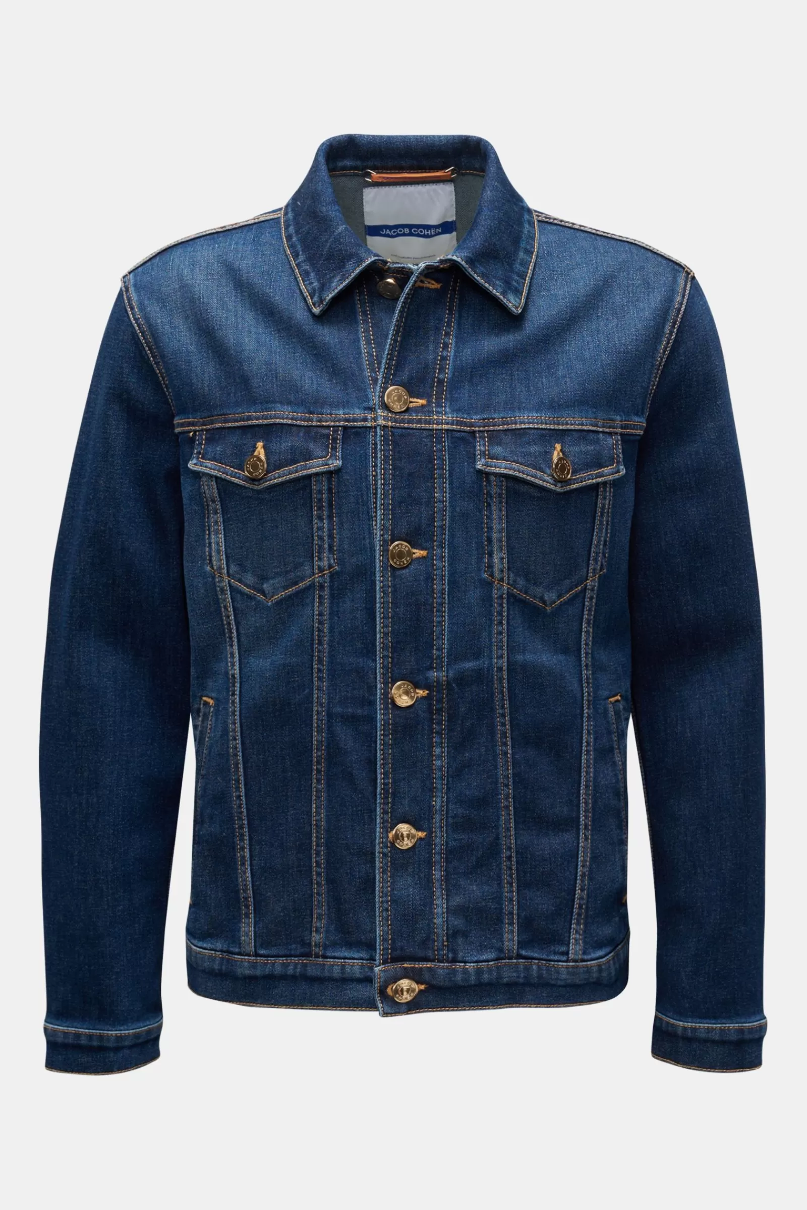 Denim Jacket 'Trucker' Dark Blue>Jacob Cohen Clearance