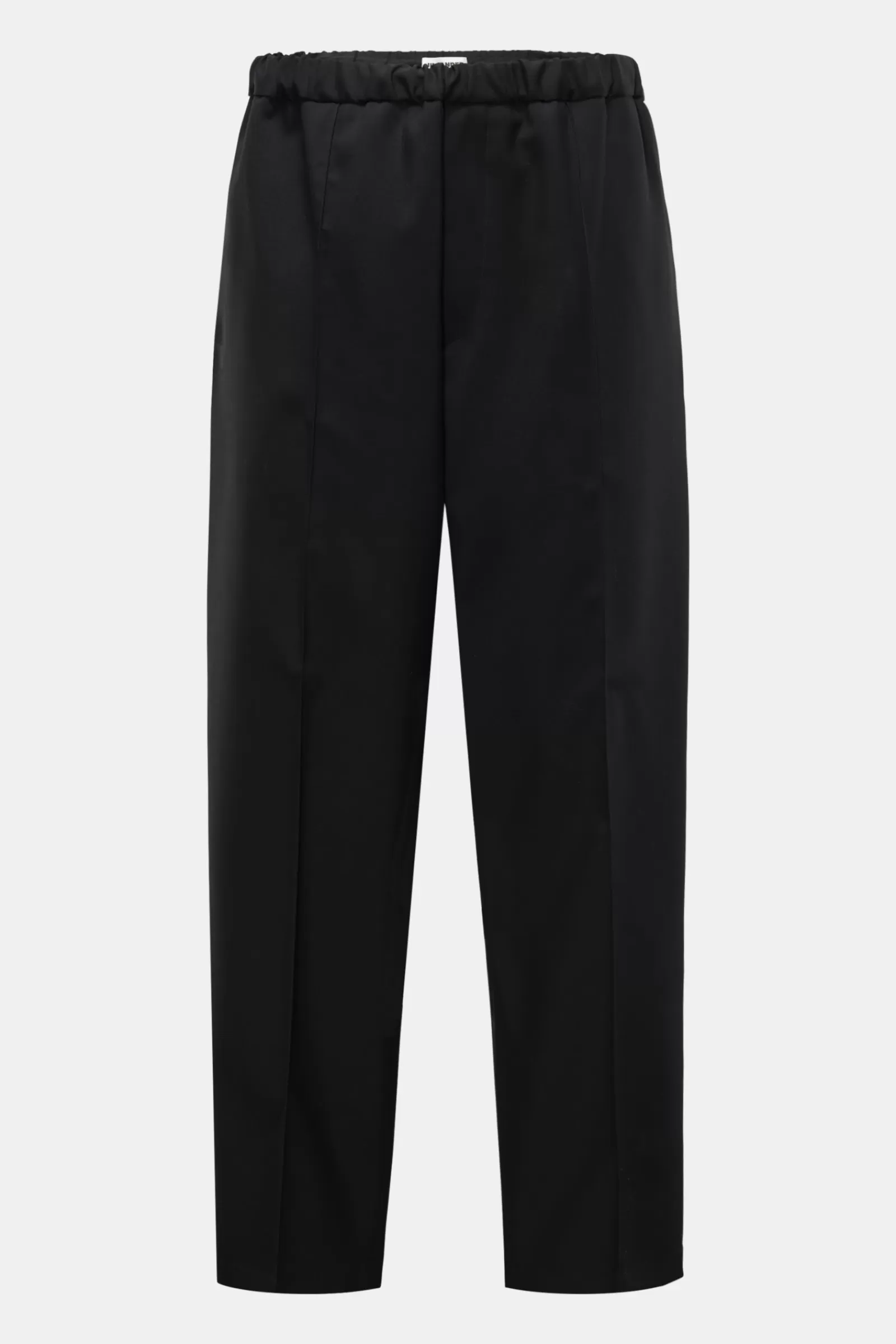 Wool Jogger Pants Black>Jil Sander Store