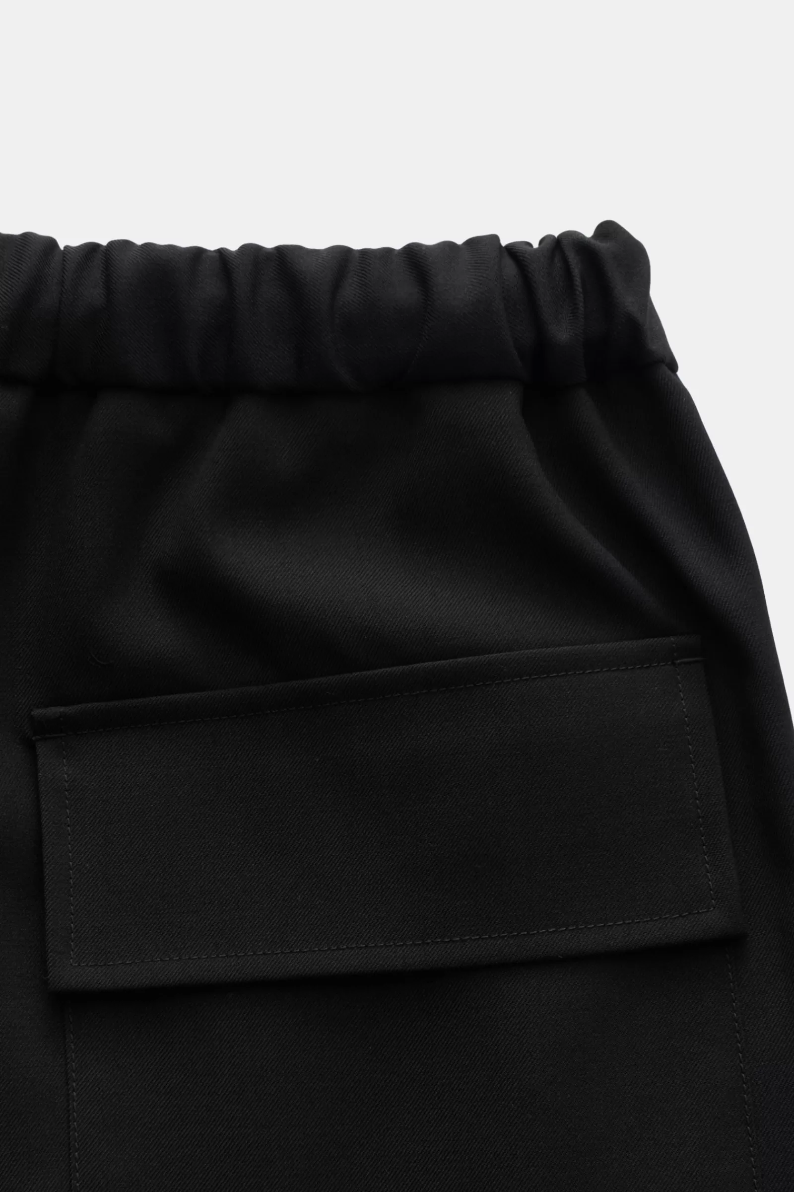 Wool Jogger Pants Black>Jil Sander Store