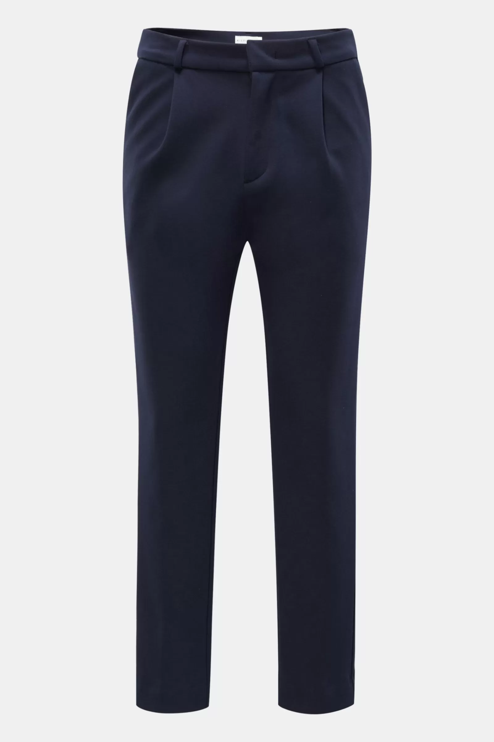 Cotton Trousers 'Mario' Navy>Kiefermann Store