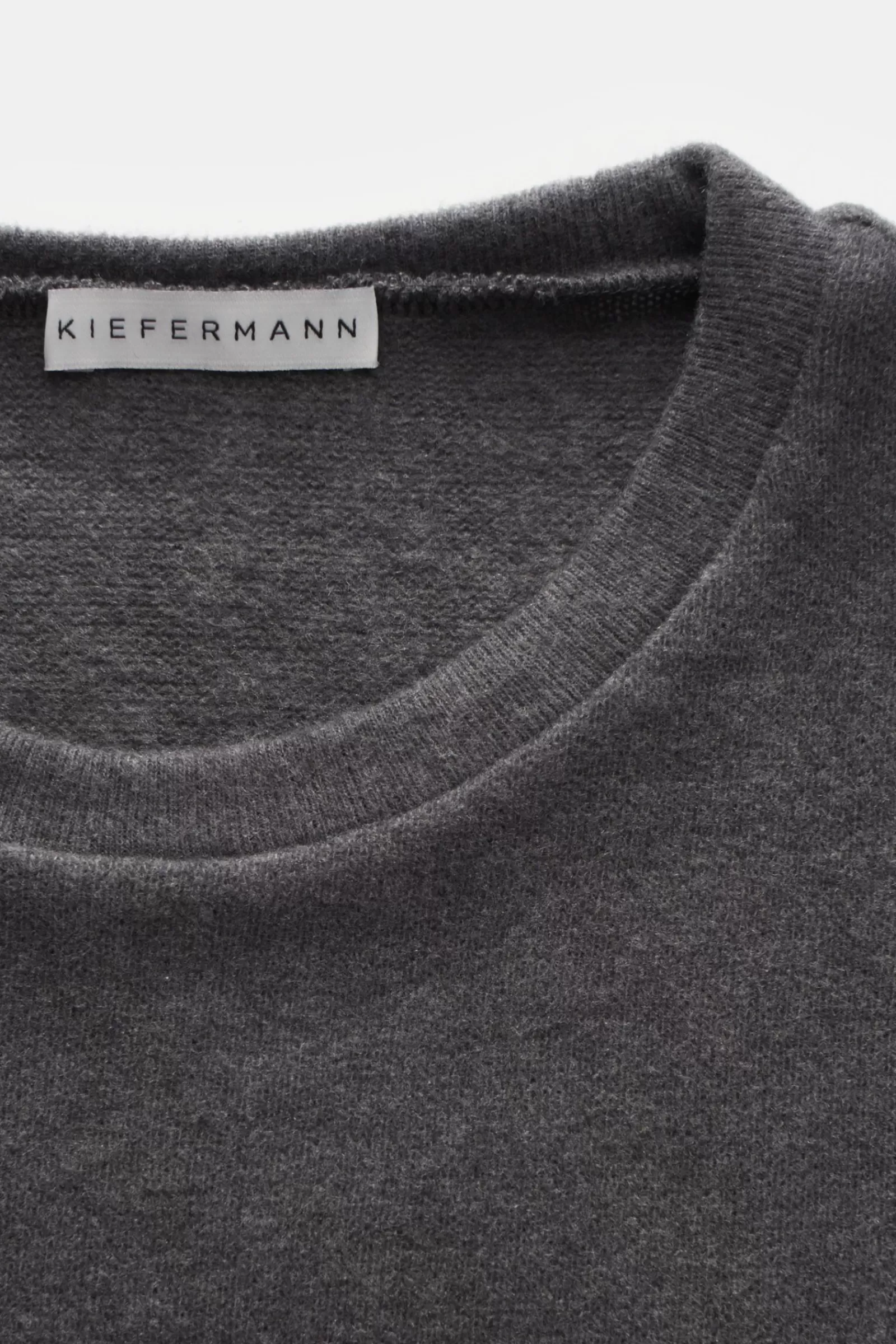 Crew Neck Jumper 'Neal' Dark Grey^Kiefermann Best