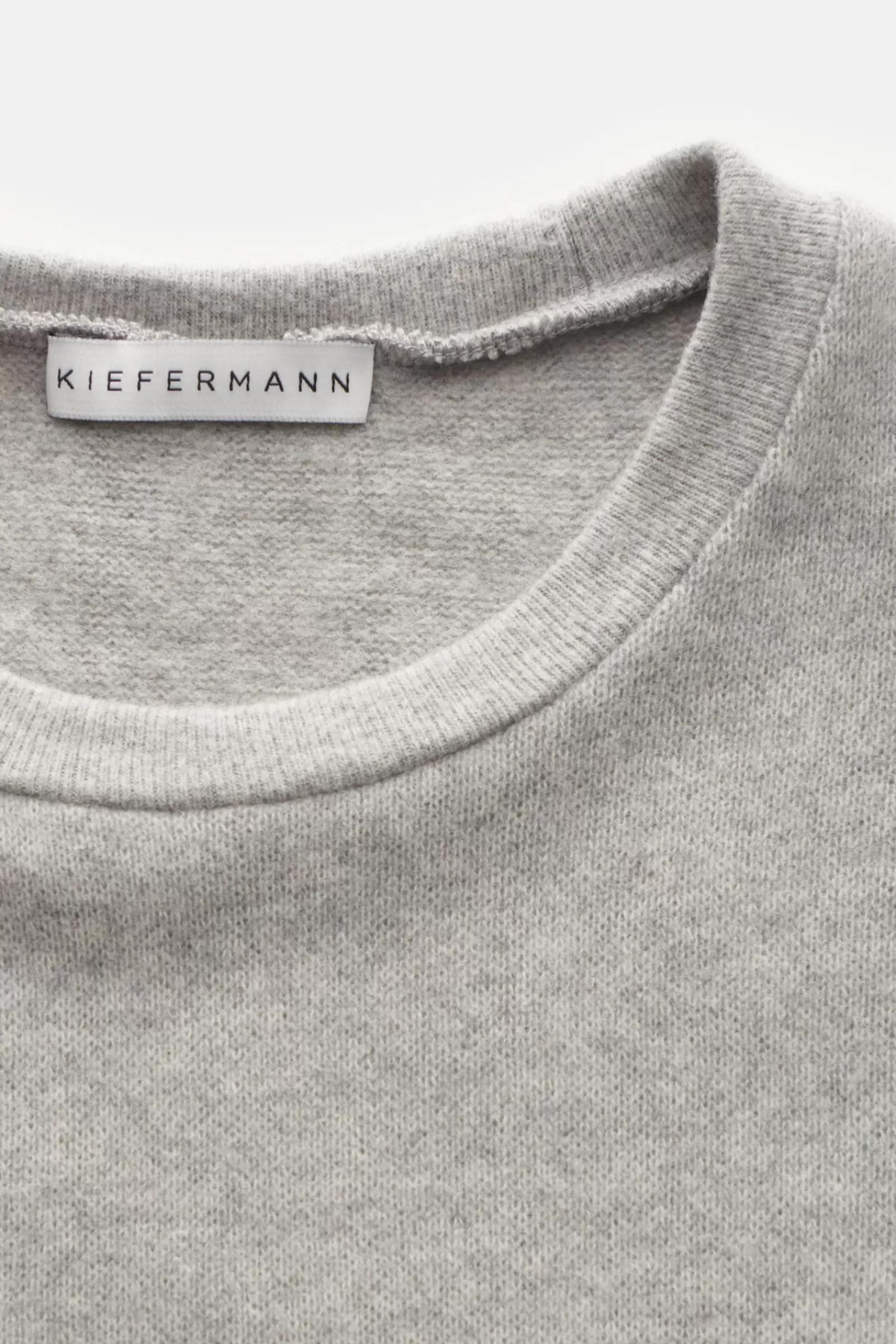 Crew Neck Jumper 'Neal' Light Grey^Kiefermann Shop