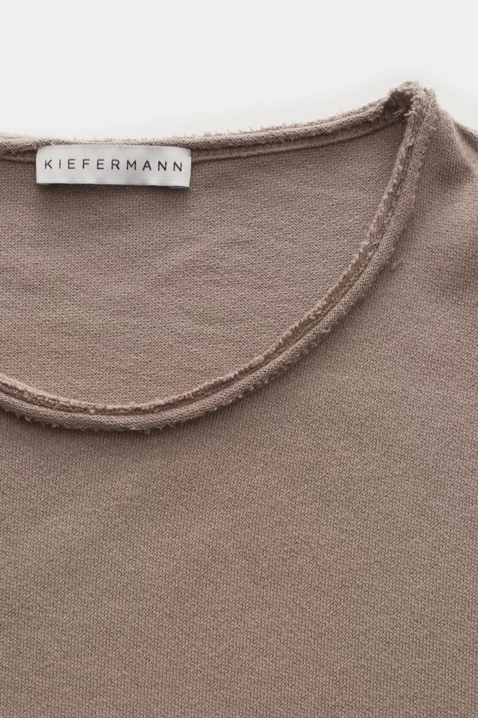 Crew Neck Long Sleeve 'Fran' Grey-Brown>Kiefermann Best