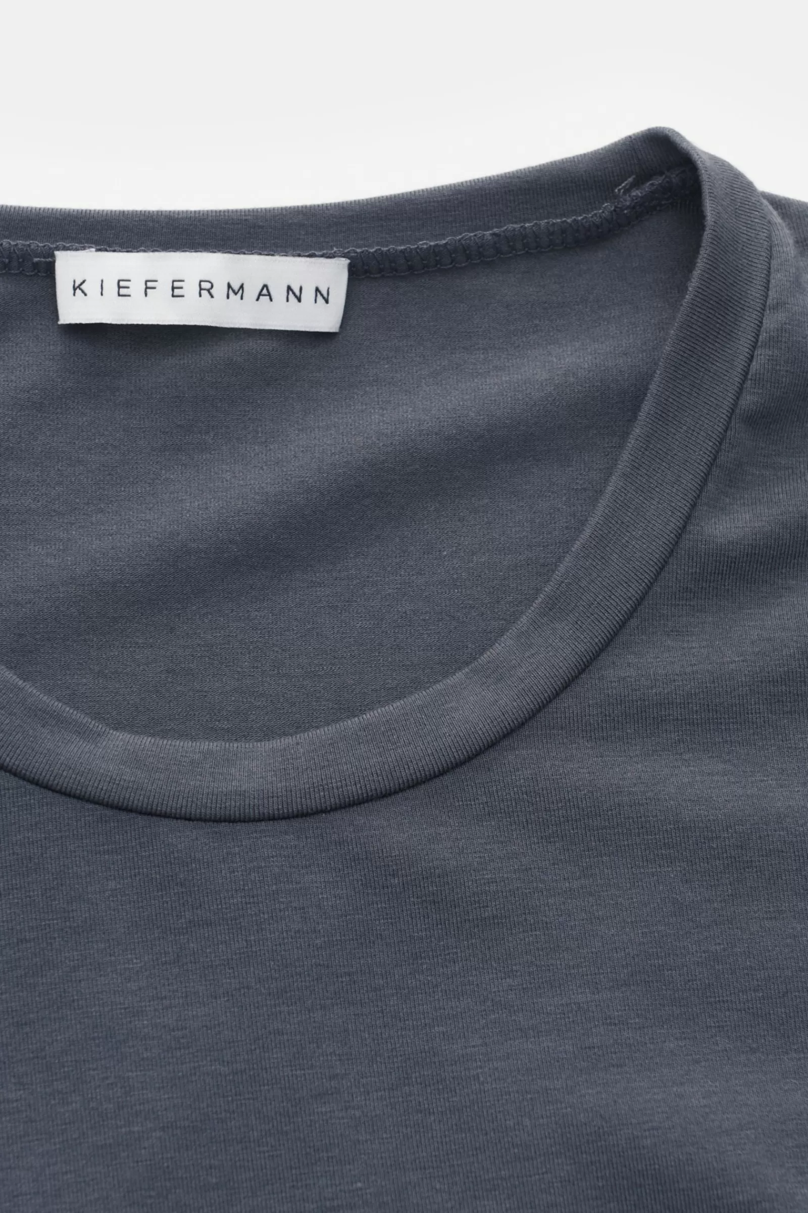 Crew Neck T-Shirt 'Hero' Grey>Kiefermann Online