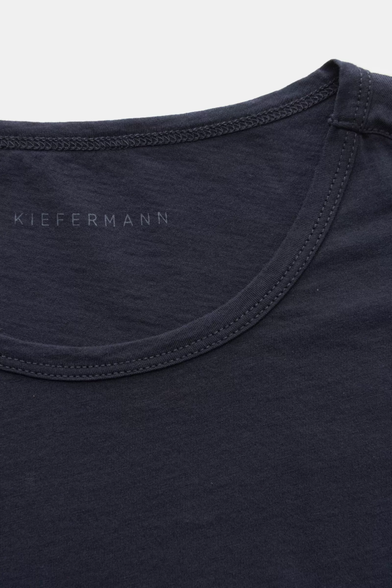 Crew Neck T-Shirt 'Lio' Dark Navy>Kiefermann Online