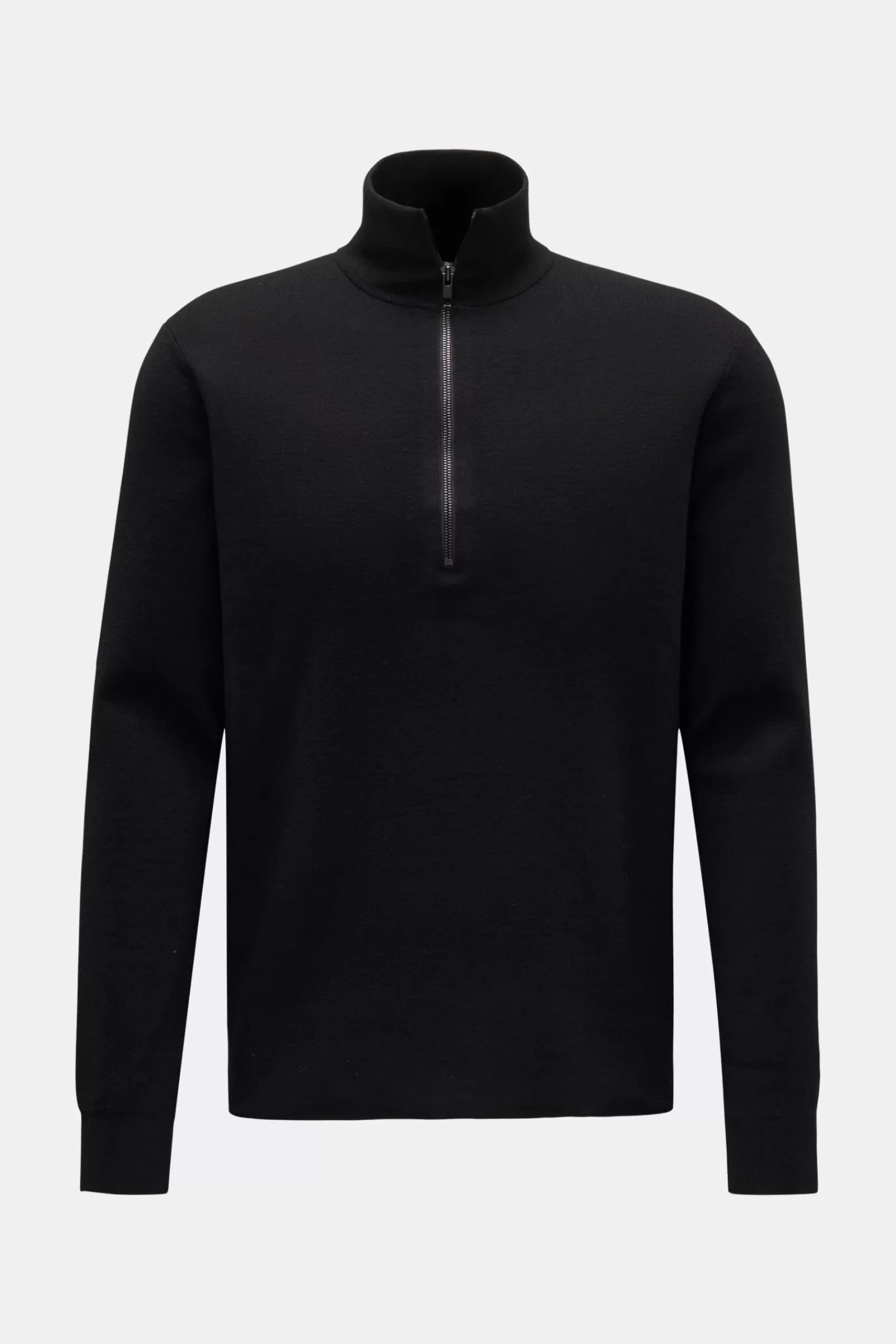 Half-Zip Jumper 'Pablo' Black^Kiefermann Best Sale