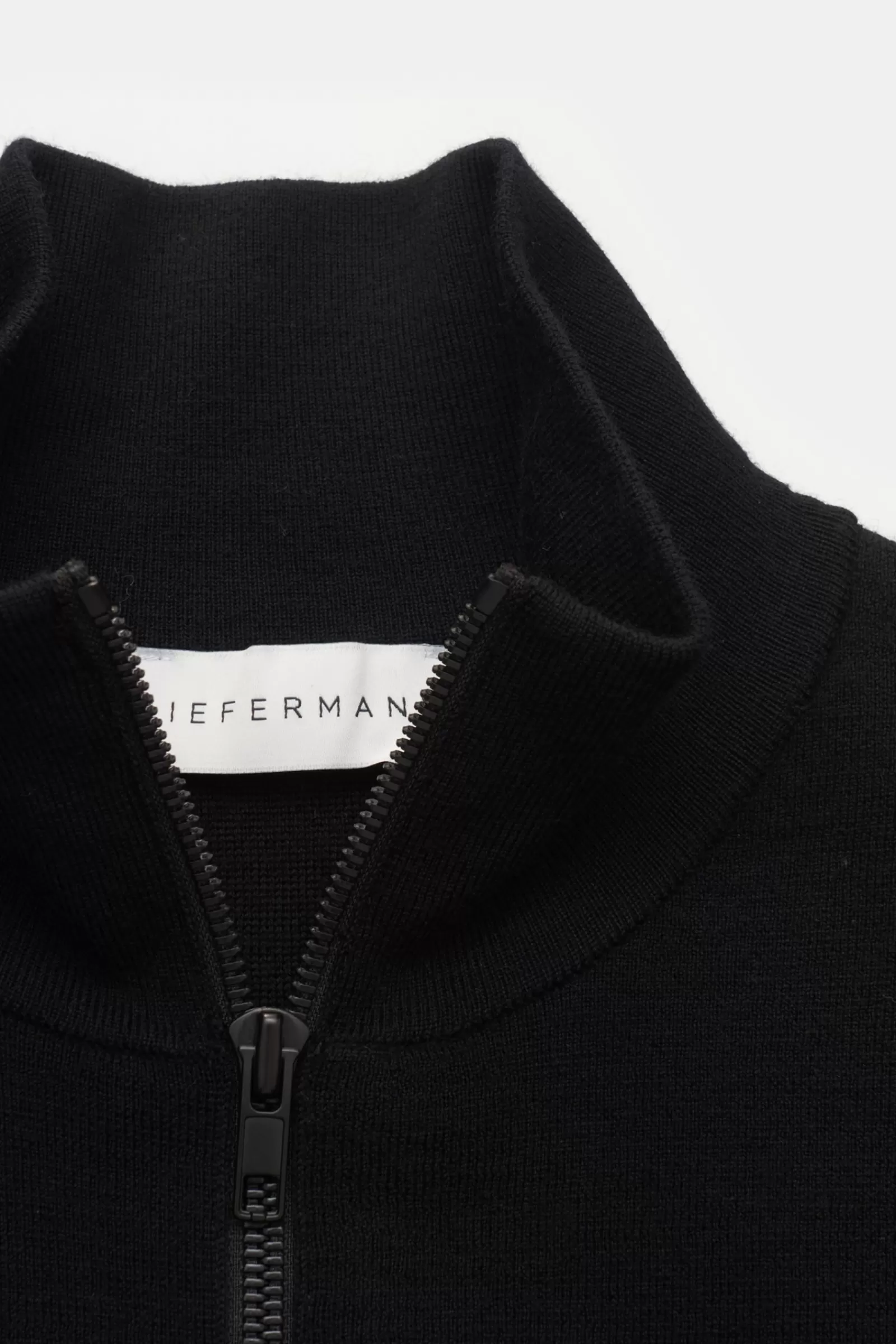 Half-Zip Jumper 'Pablo' Black^Kiefermann Best Sale