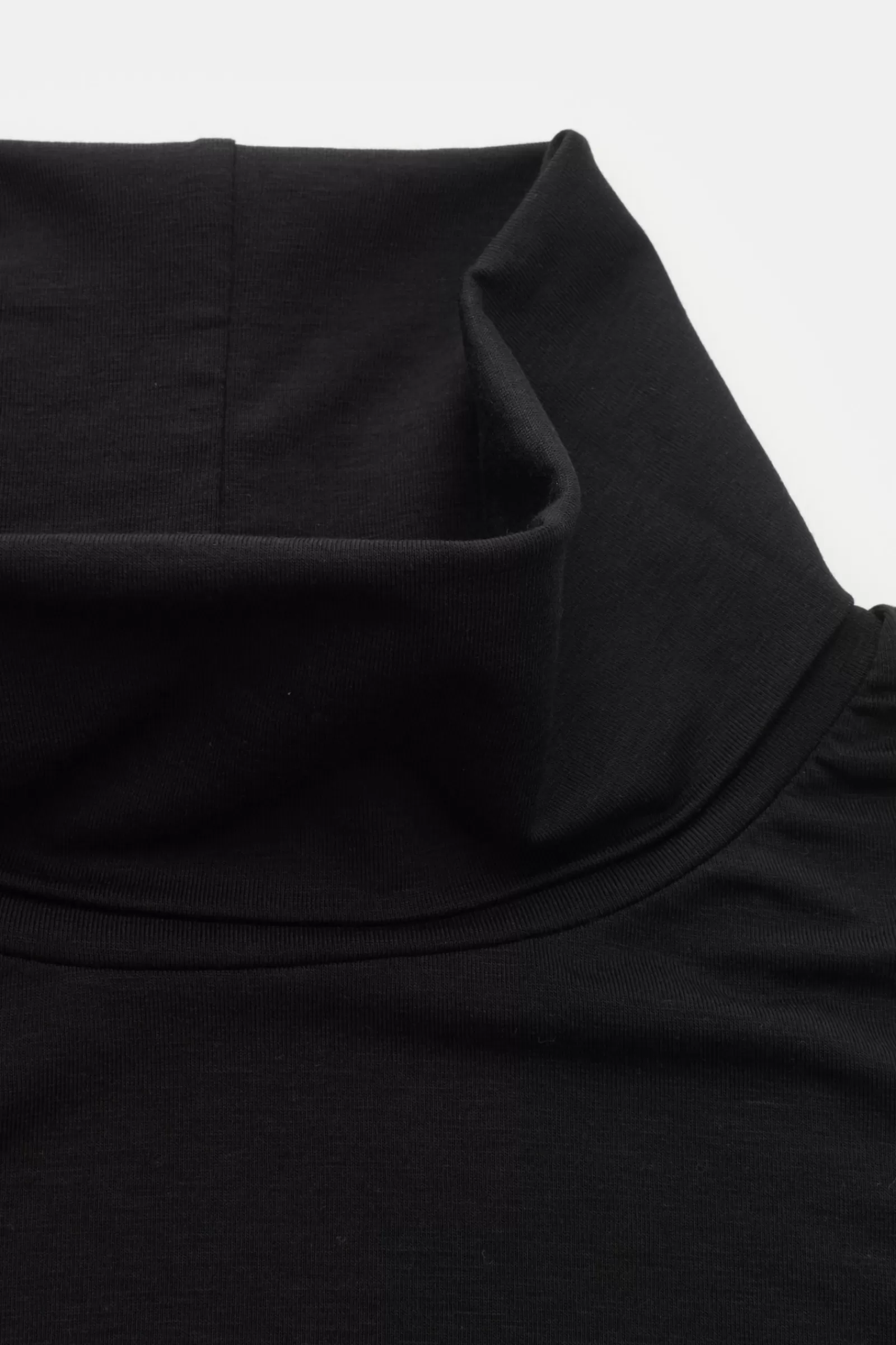 Jersey Turtleneck Jumper 'Didier' Black^Kiefermann Best