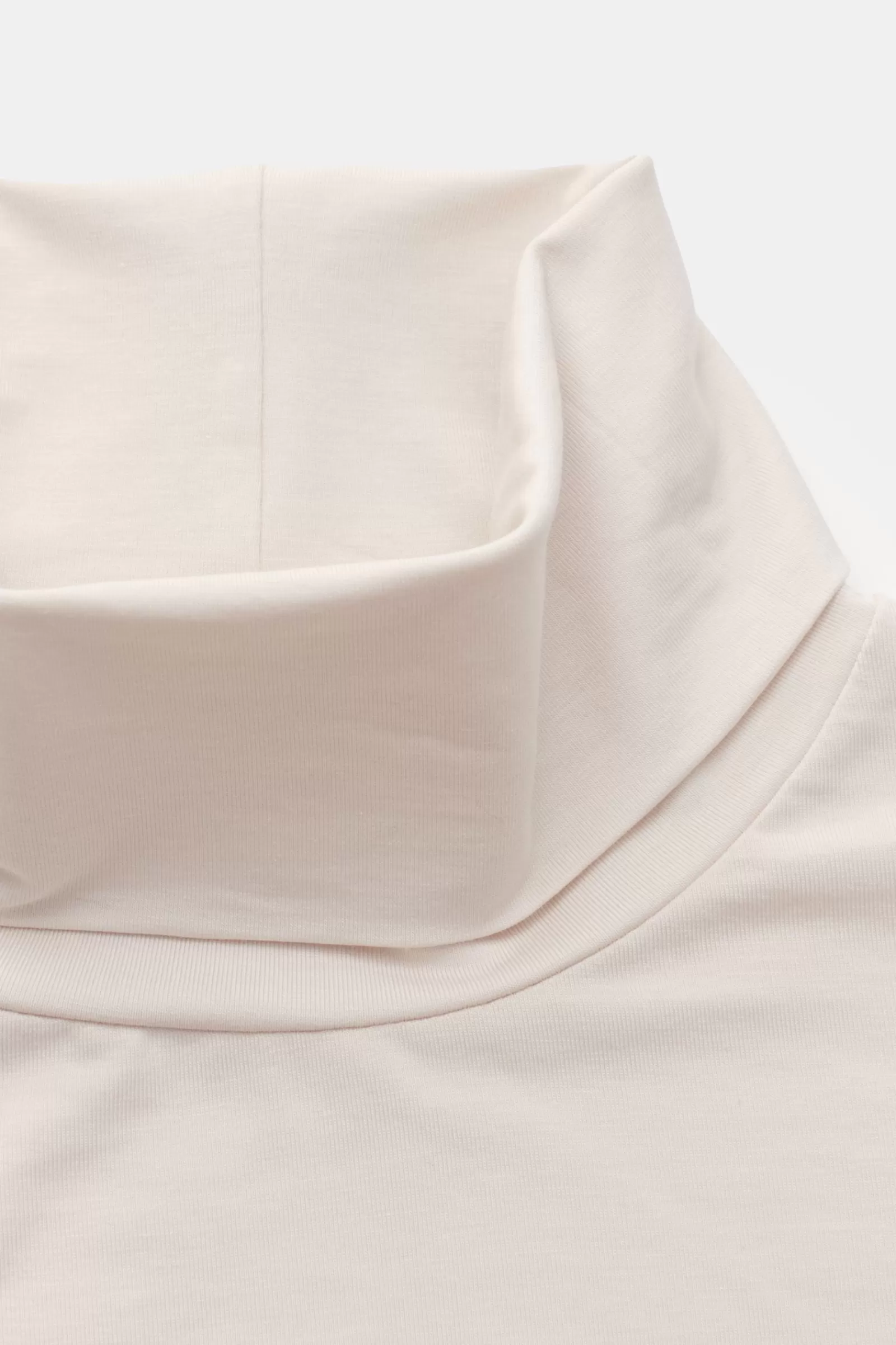 Jersey Turtleneck Jumper 'Didier' Cream^Kiefermann Flash Sale