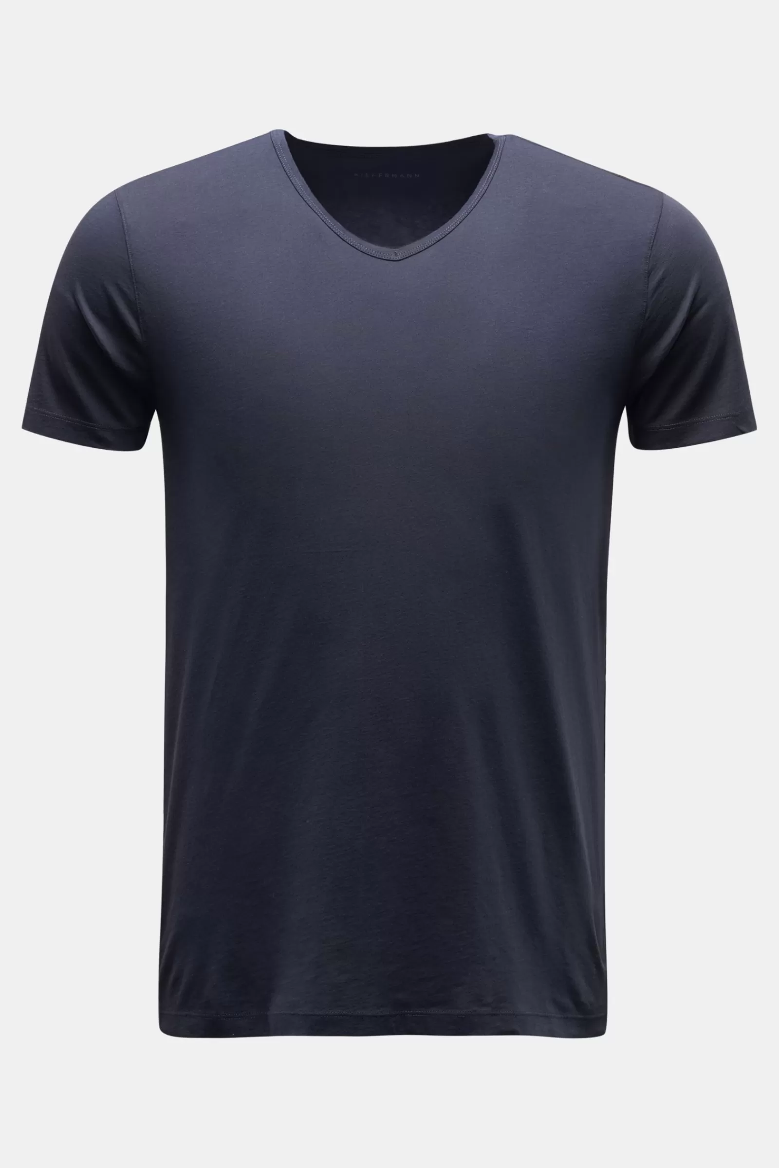 V-Neck T-Shirt 'Darius' Dark Navy>Kiefermann Hot