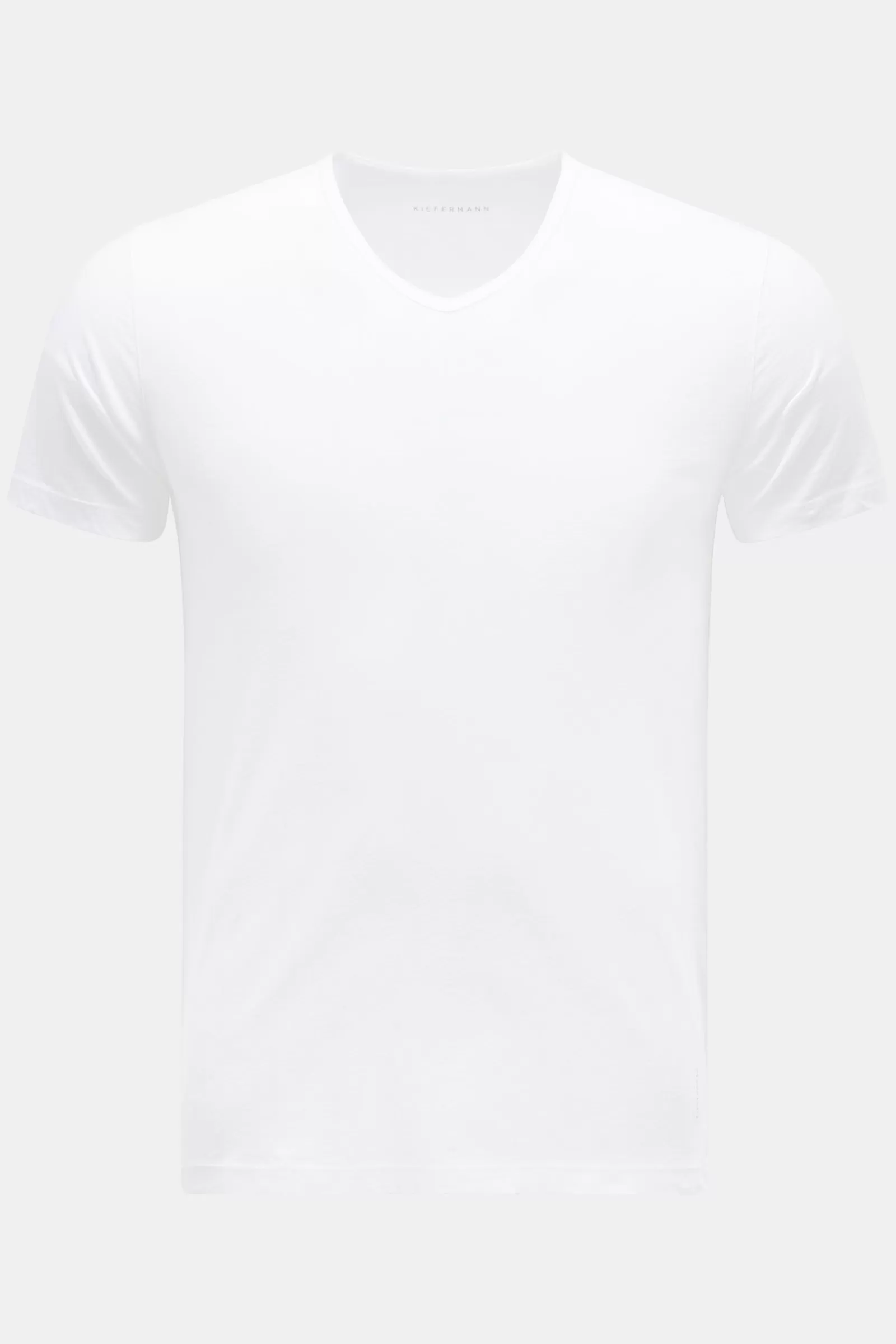 V-Neck T-Shirt 'Darius' White>Kiefermann Outlet