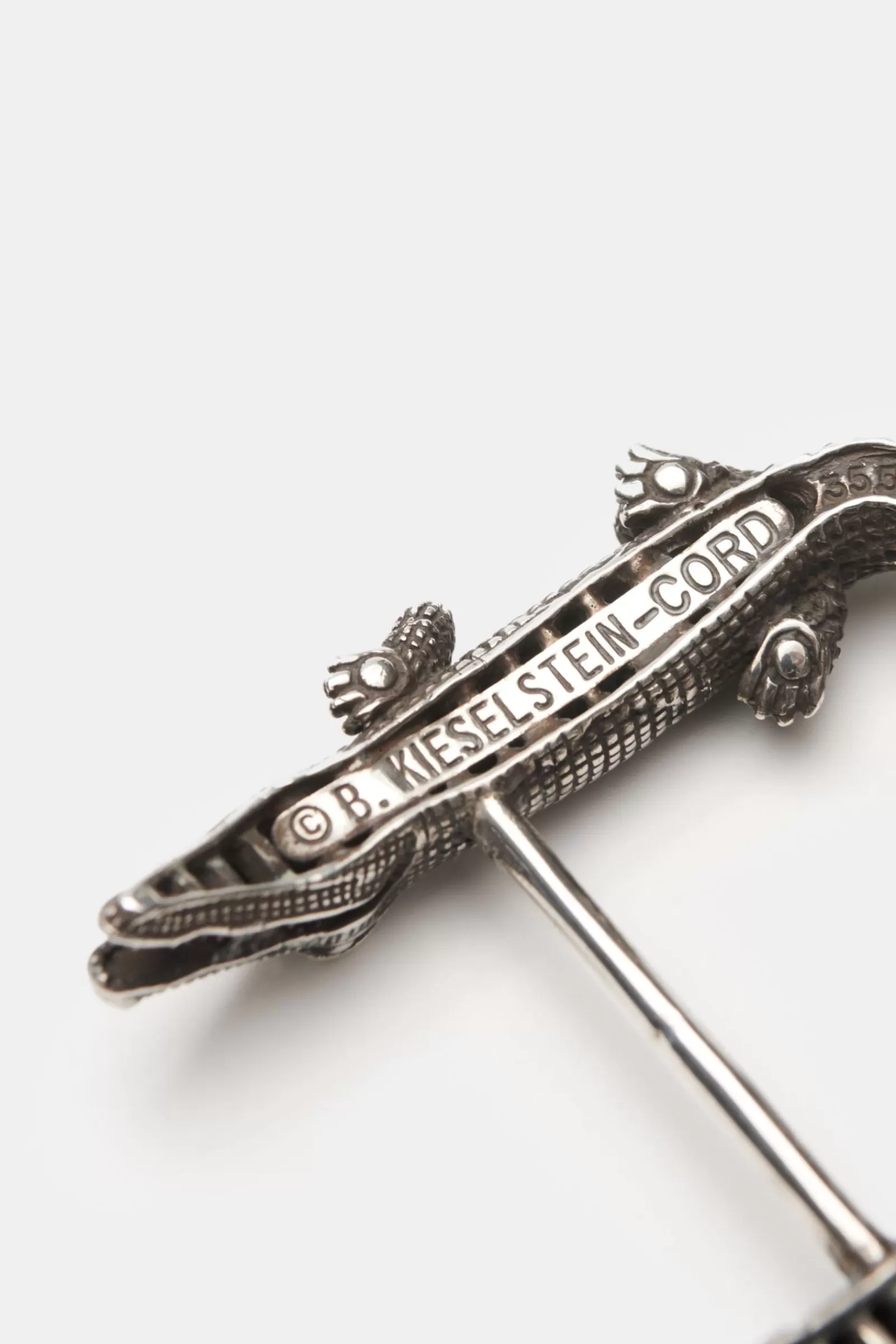 Belt Buckle 'Alligator' Silver^Kieselstein-Cord Clearance