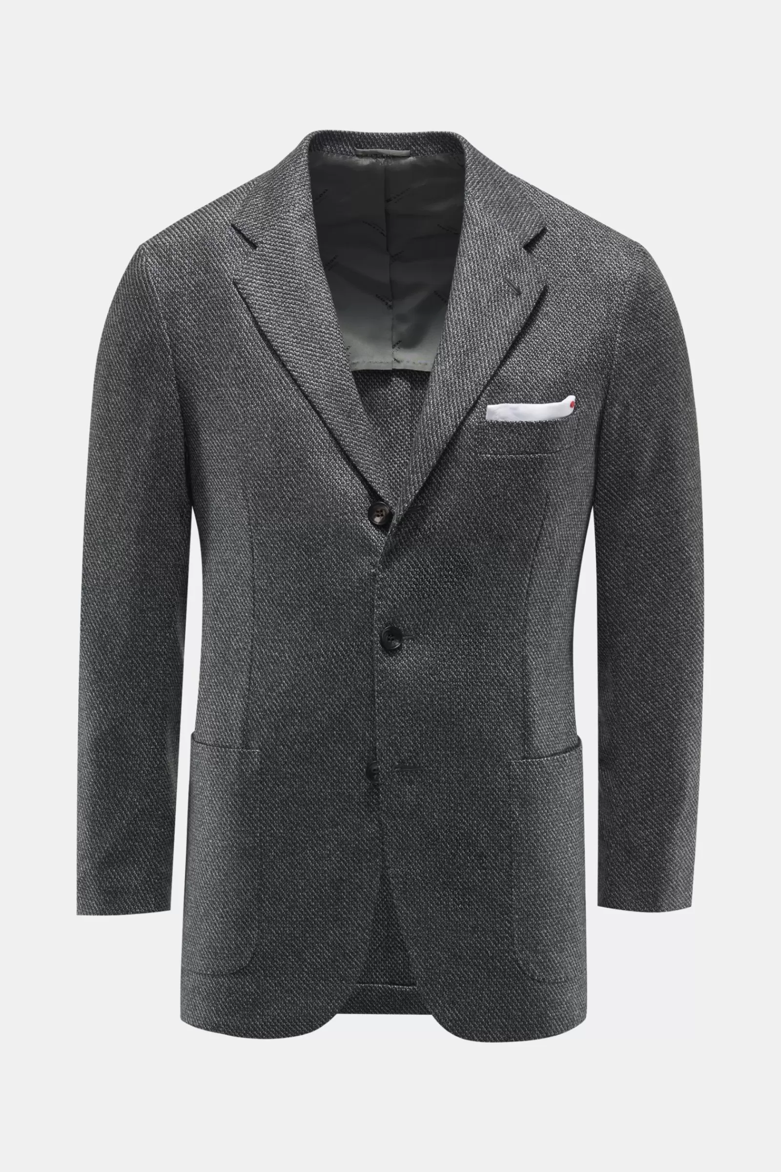 Cashmere Jacket Dark Grey>Kiton Store