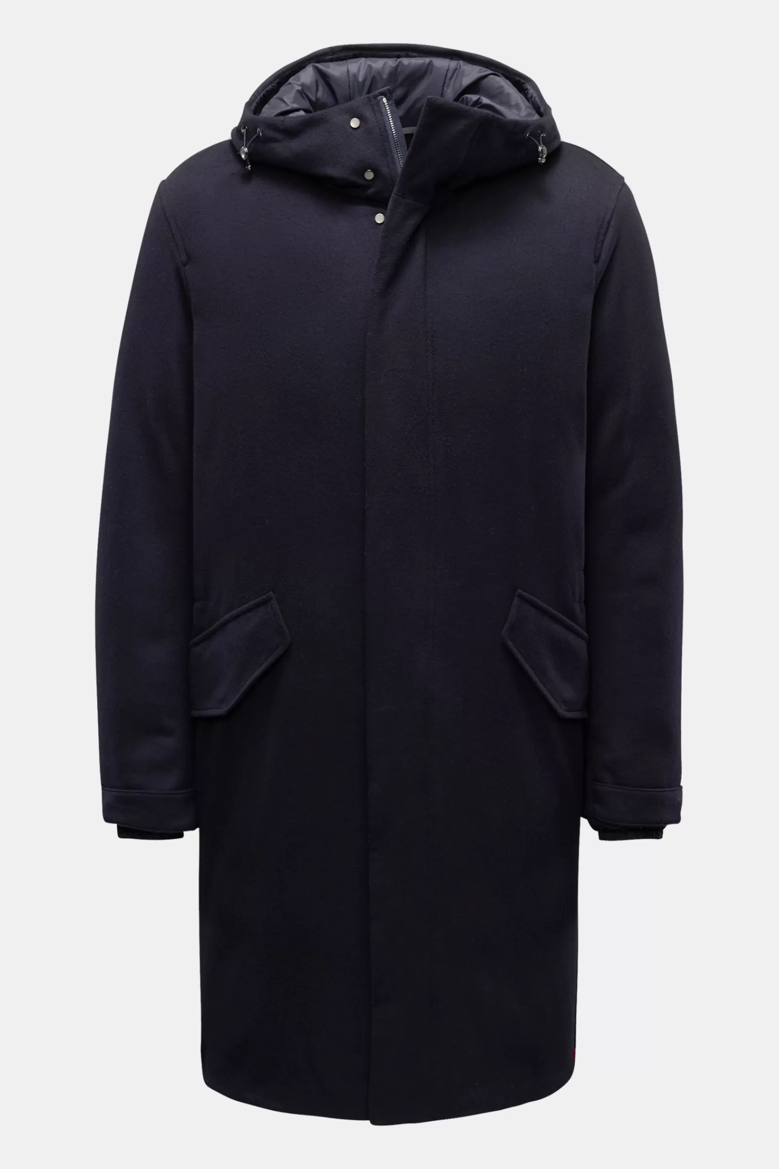 Down Coat Navy>Kiton Clearance