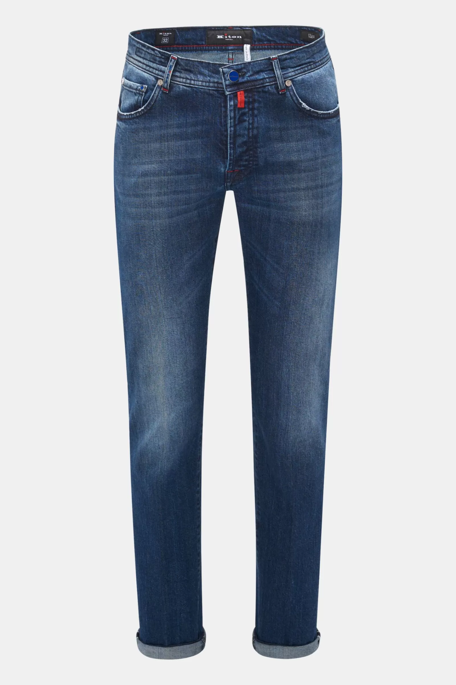 Jeans 'slim' Grey-Blue>Kiton Sale