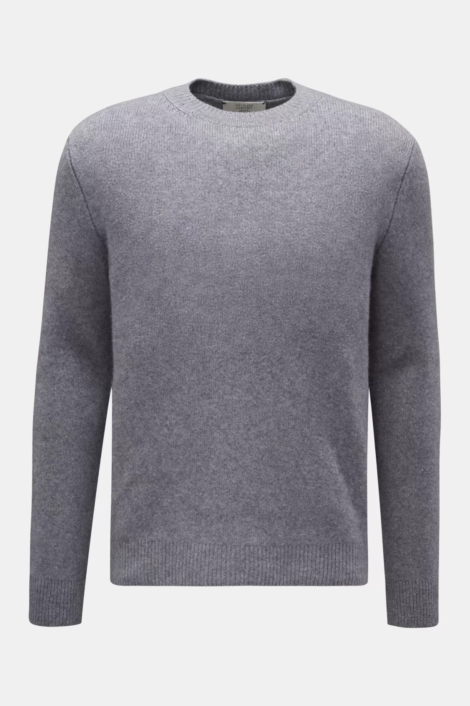 Cashmere Crew Neck Jumper Grey^Lamano Artisans Sale