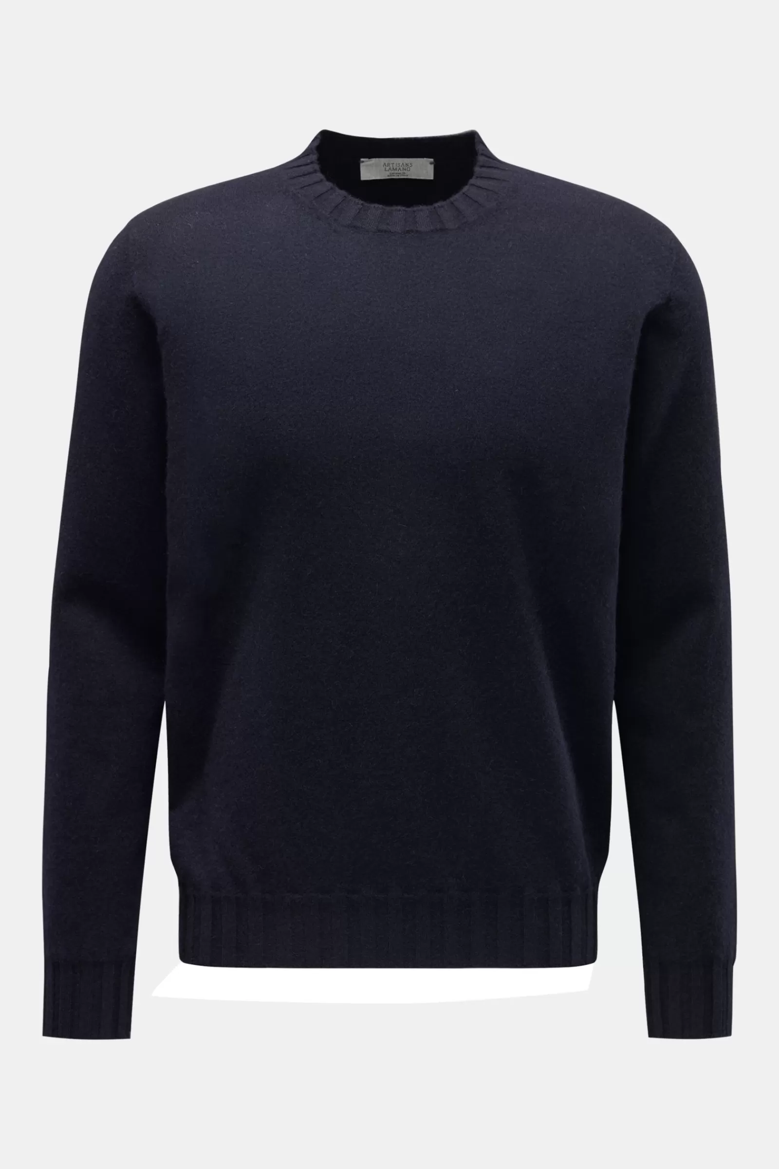 Cashmere Crew Neck Jumper Navy^Lamano Artisans Clearance