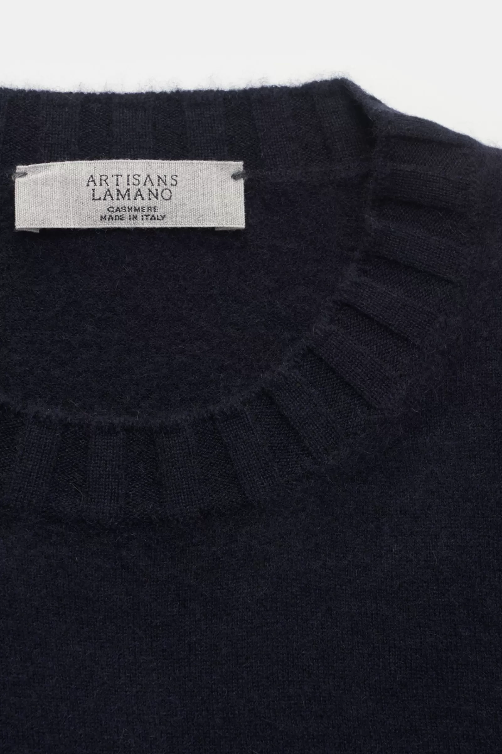 Cashmere Crew Neck Jumper Navy^Lamano Artisans Clearance