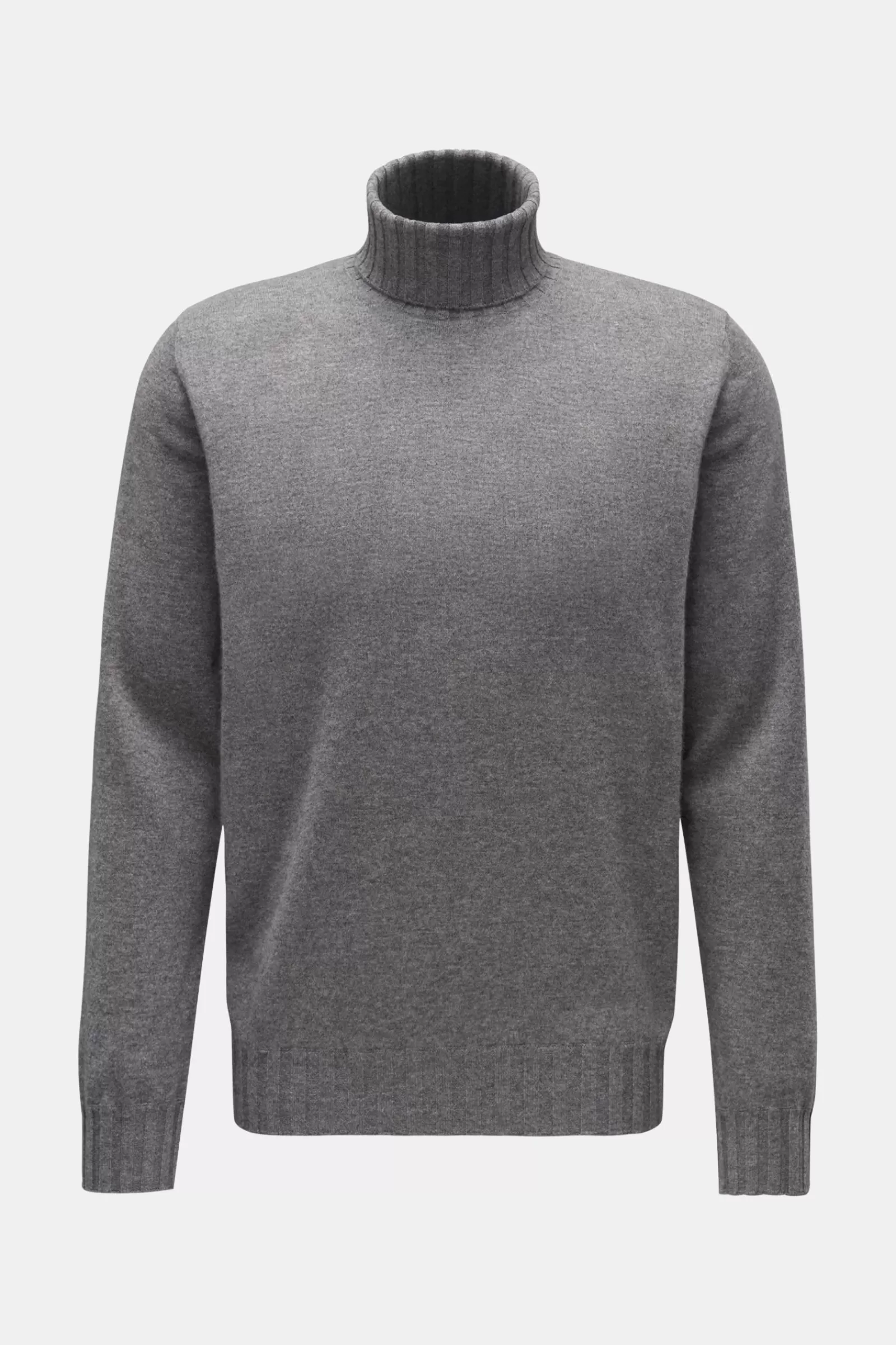 Cashmere Turtleneck Jumper Grey^Lamano Artisans Shop