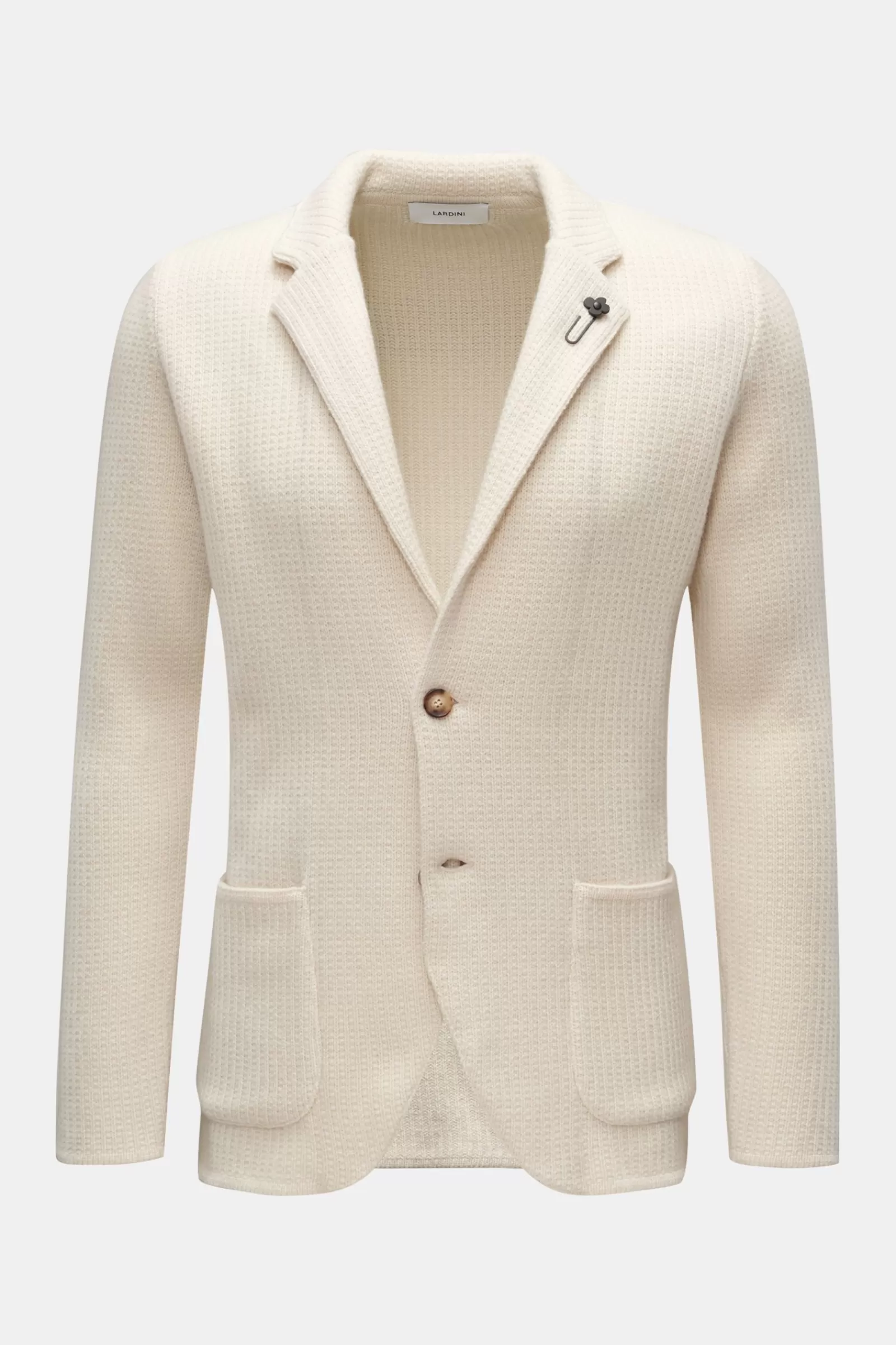 Cashmere Knit Blazer Cream>Lardini Sale