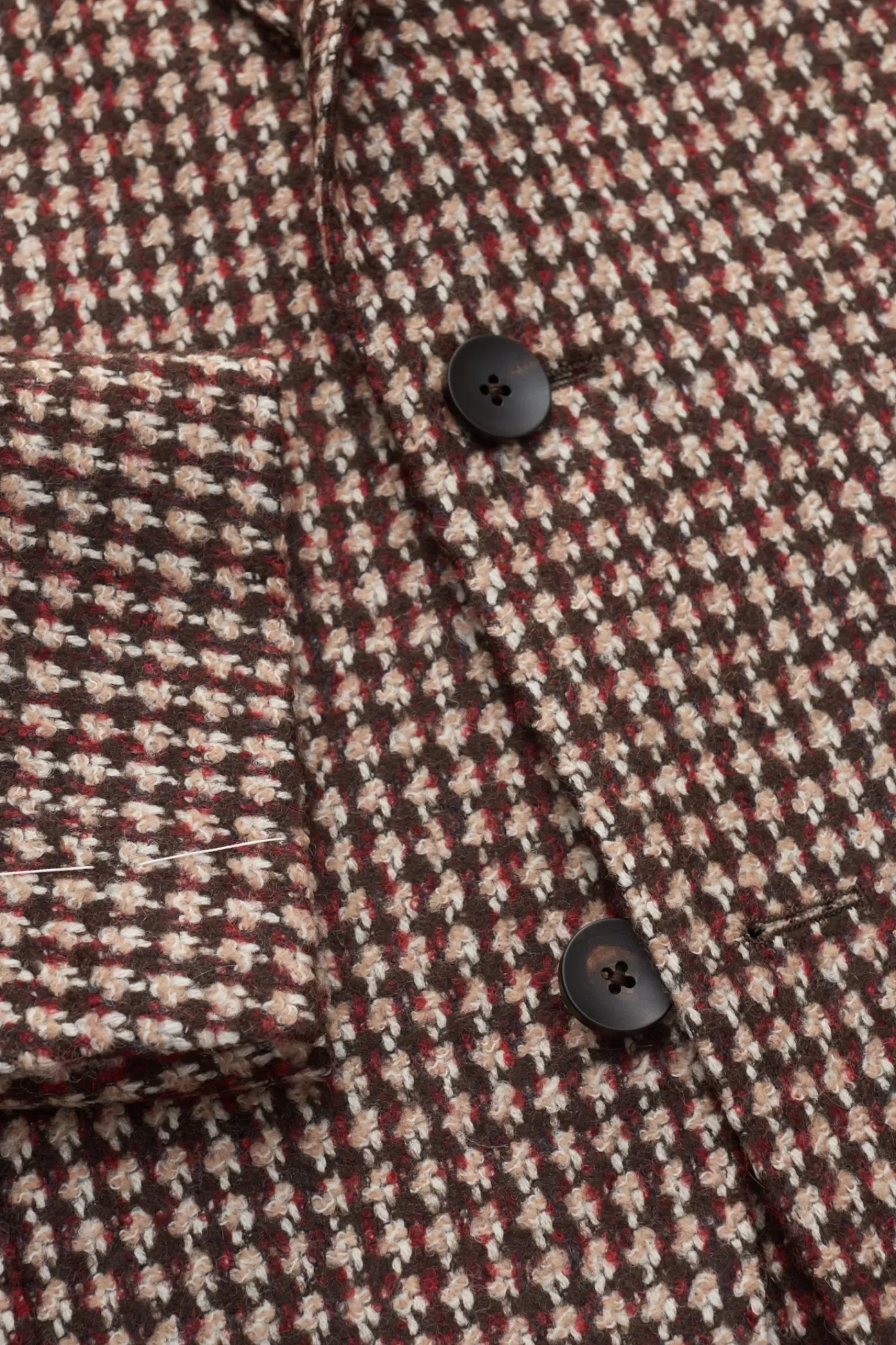 Smart-Casual Jacket Brown/Burgundy Checked>Lardini Online