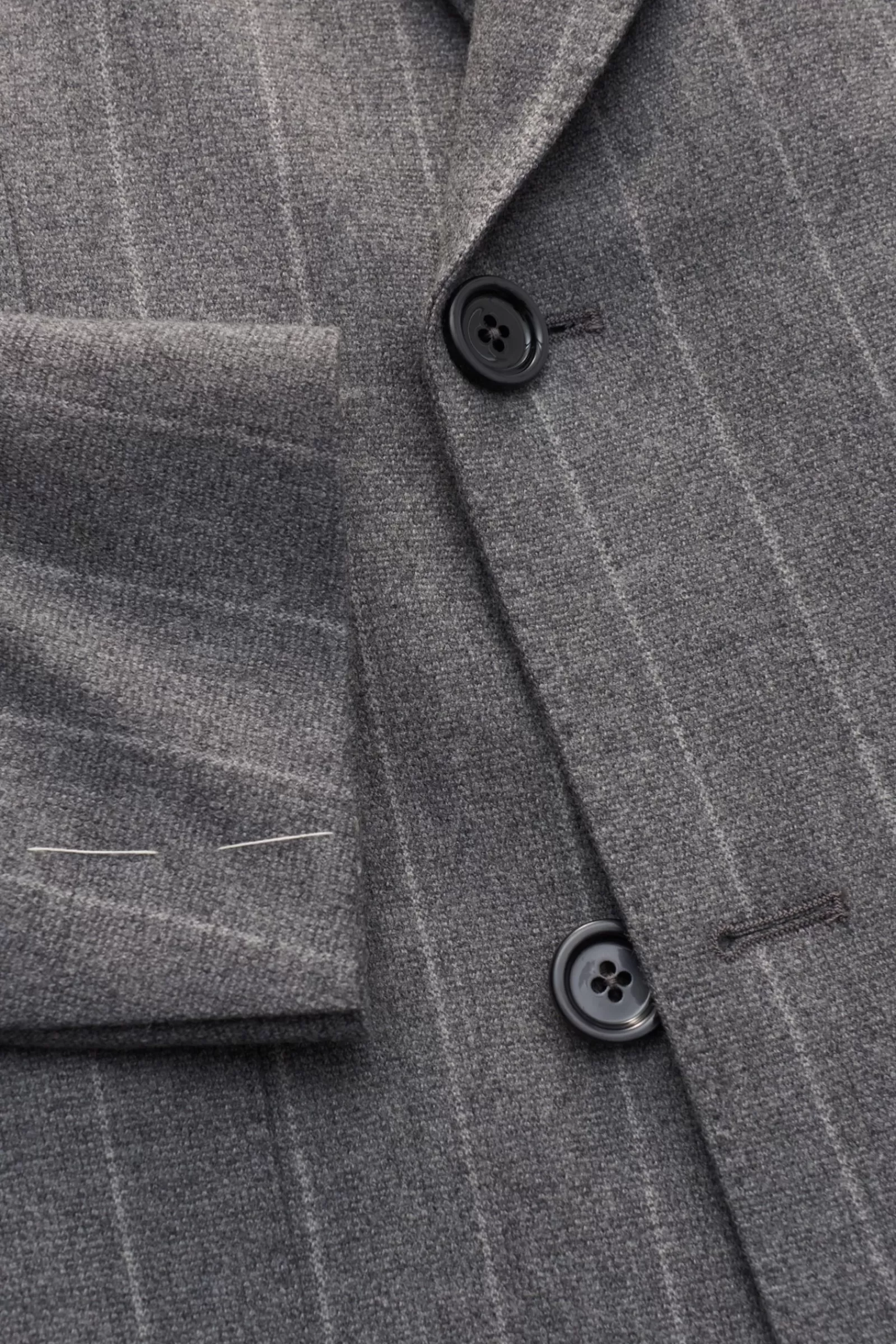 Smart-Casual Jacket Dark Grey Striped>Lardini Sale